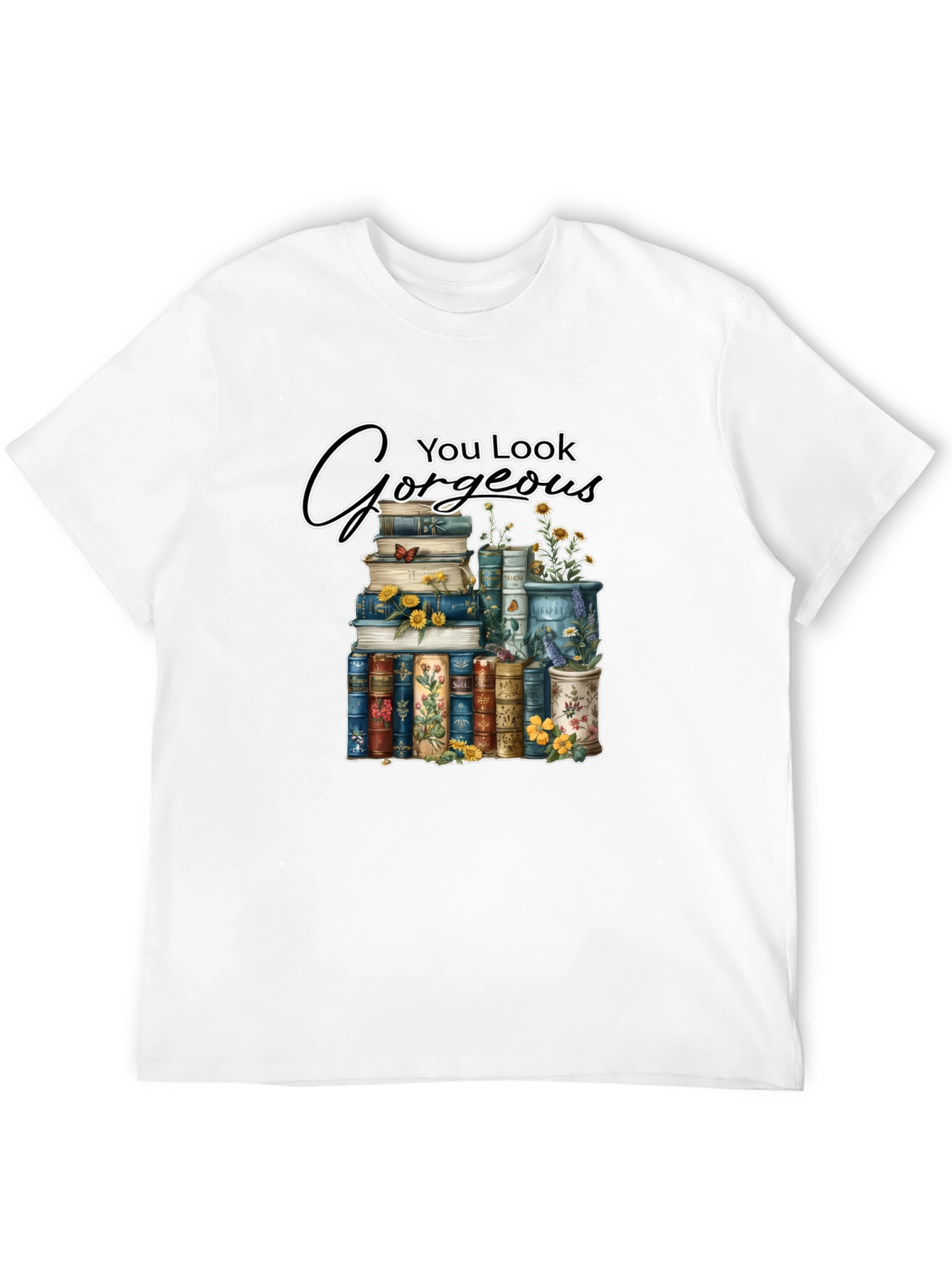 Gorgeous Book Stack T-Shirt