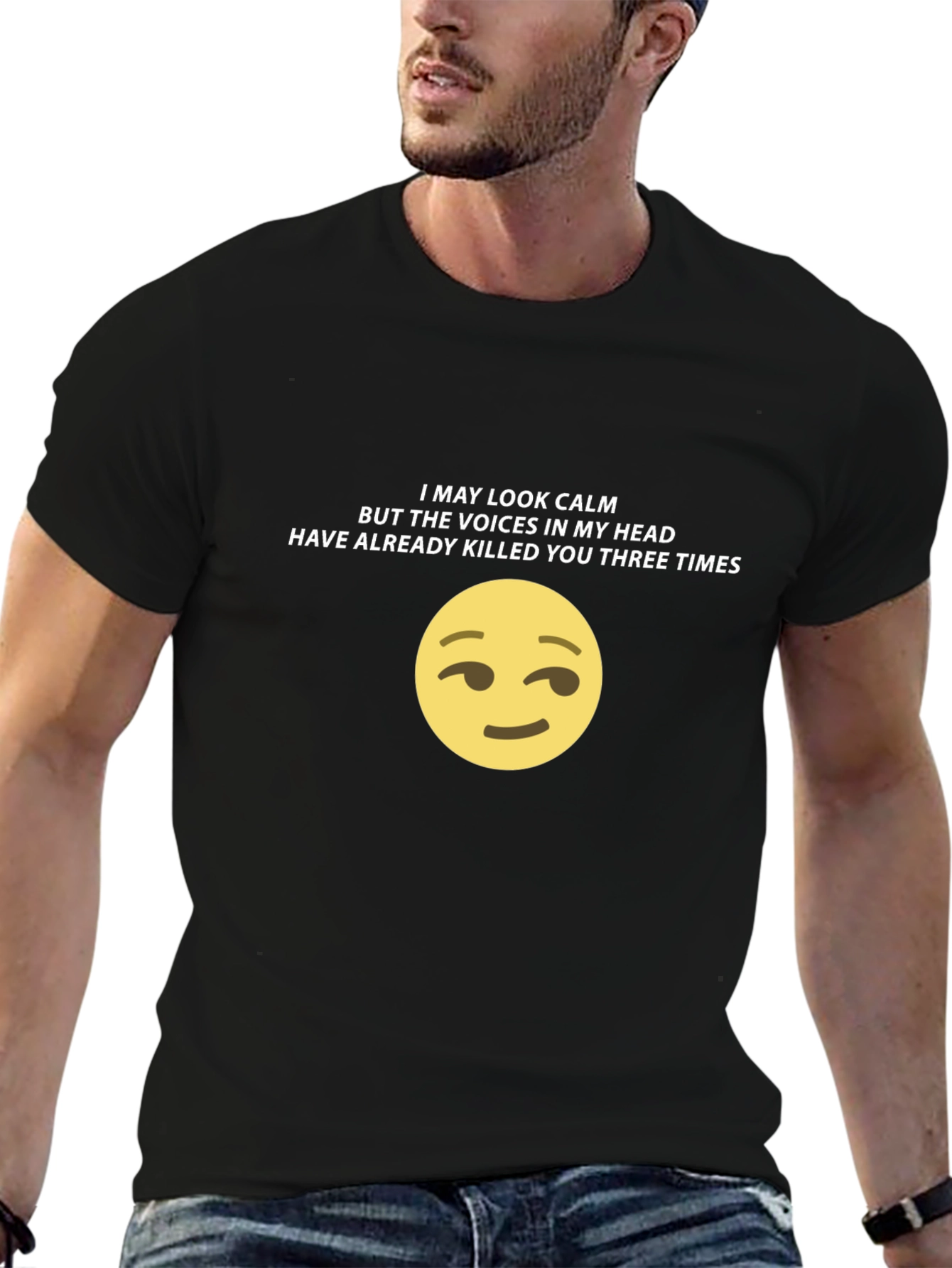 Calm Mind Graphic Tee - Funny Sarcastic T-Shirt
