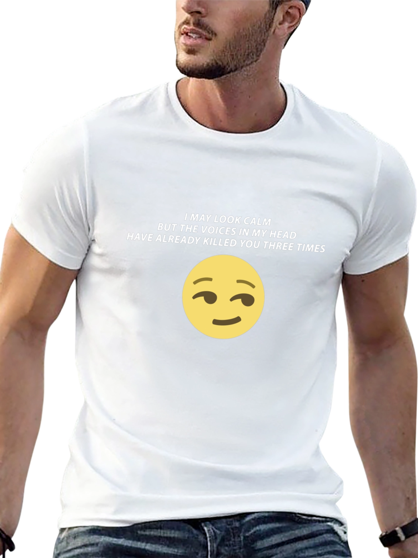 Calm Mind Graphic Tee - Funny Sarcastic T-Shirt
