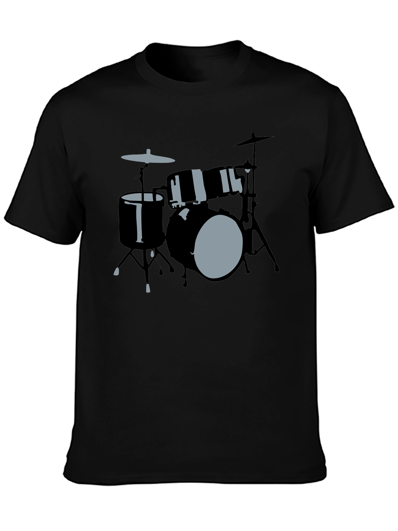 Drum Kit Graphic Tee - Musicians Style