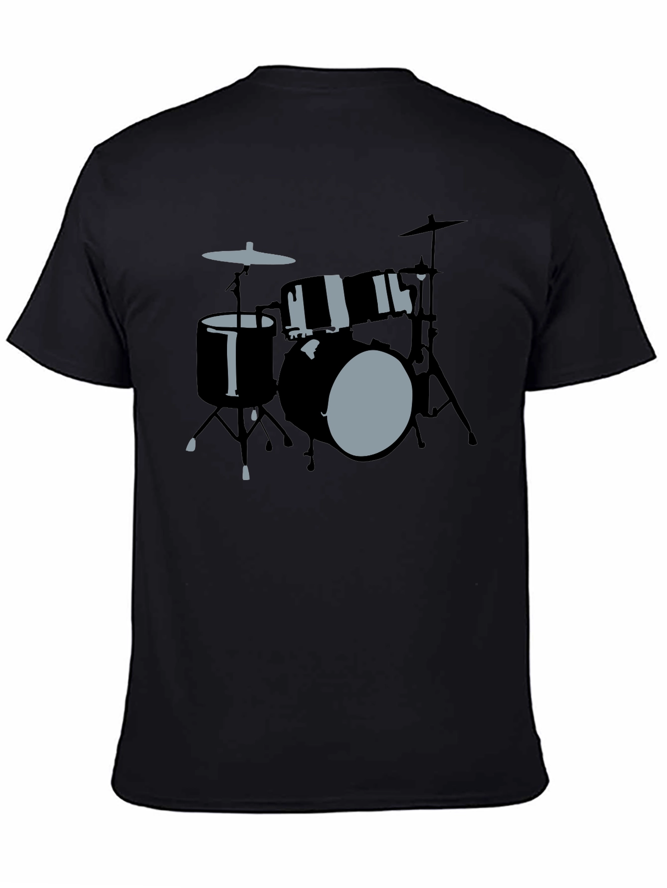 Drum Kit Graphic Tee - Musicians Style