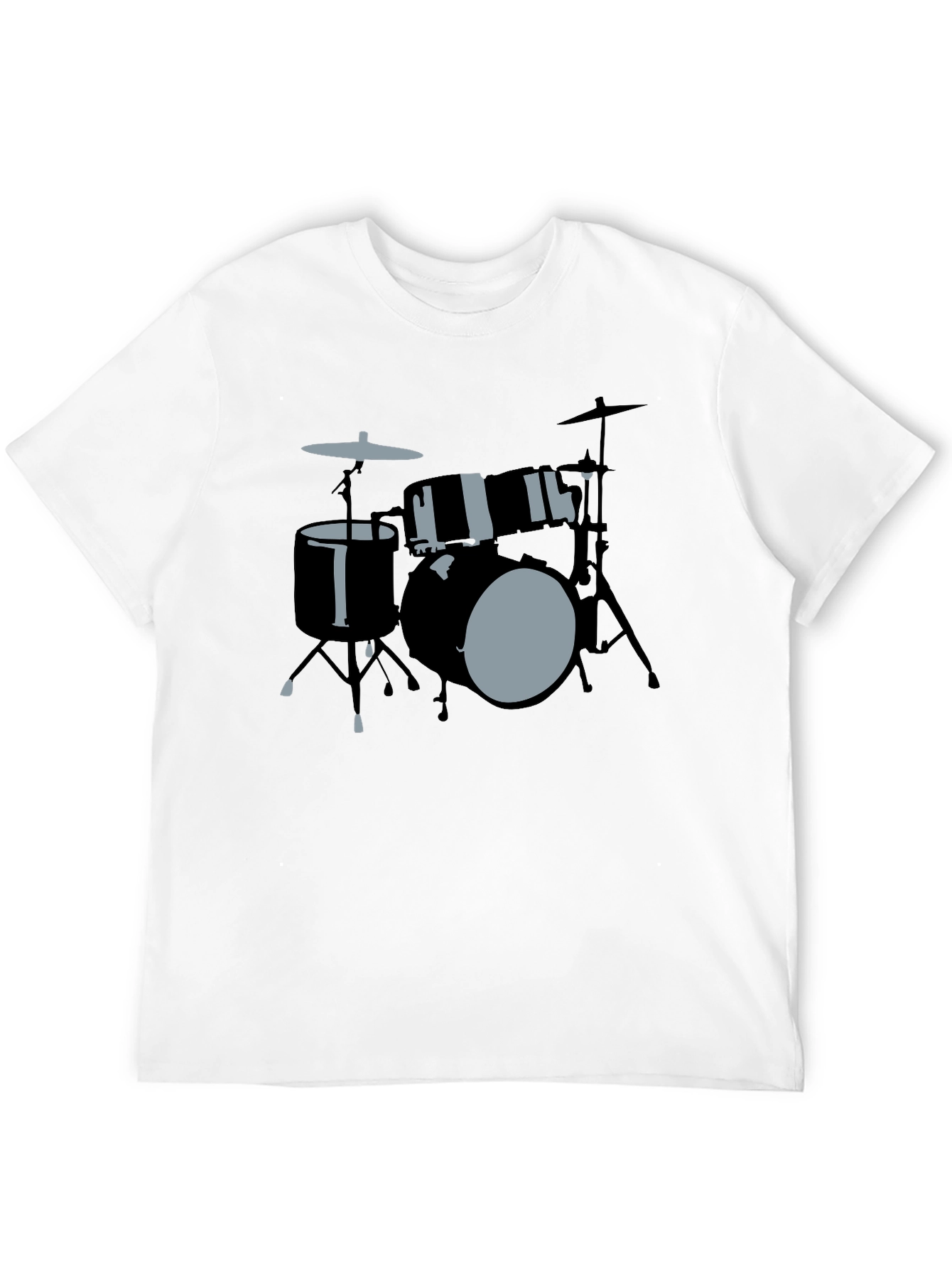 Drum Kit Graphic Tee - Musicians Style