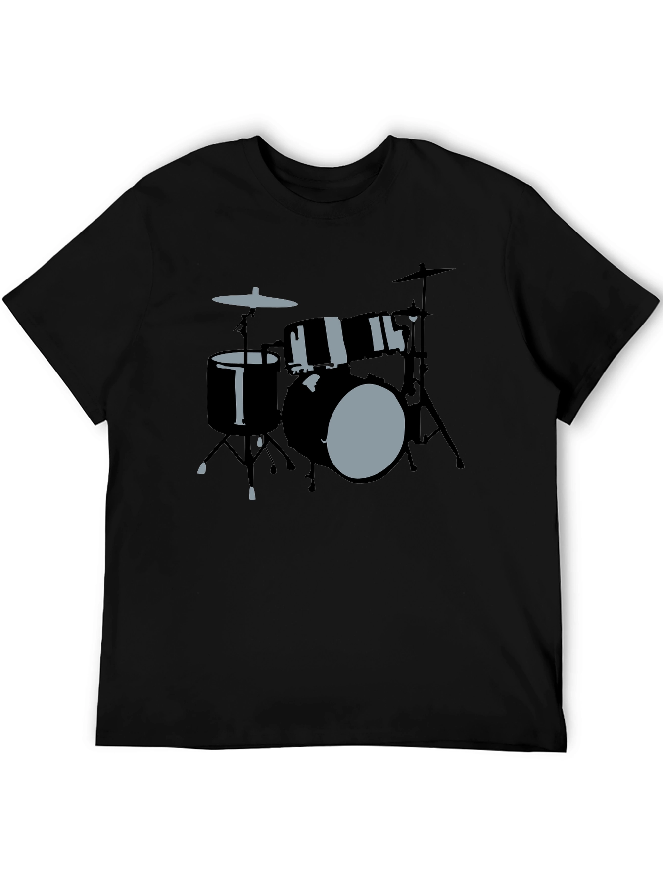 Drum Kit Graphic Tee - Musicians Style