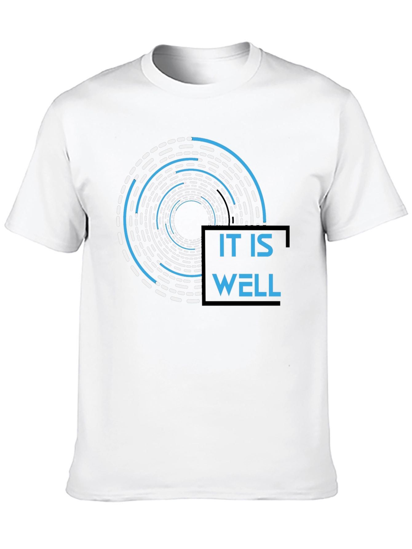 It Is Well T-Shirt - Abstract Design