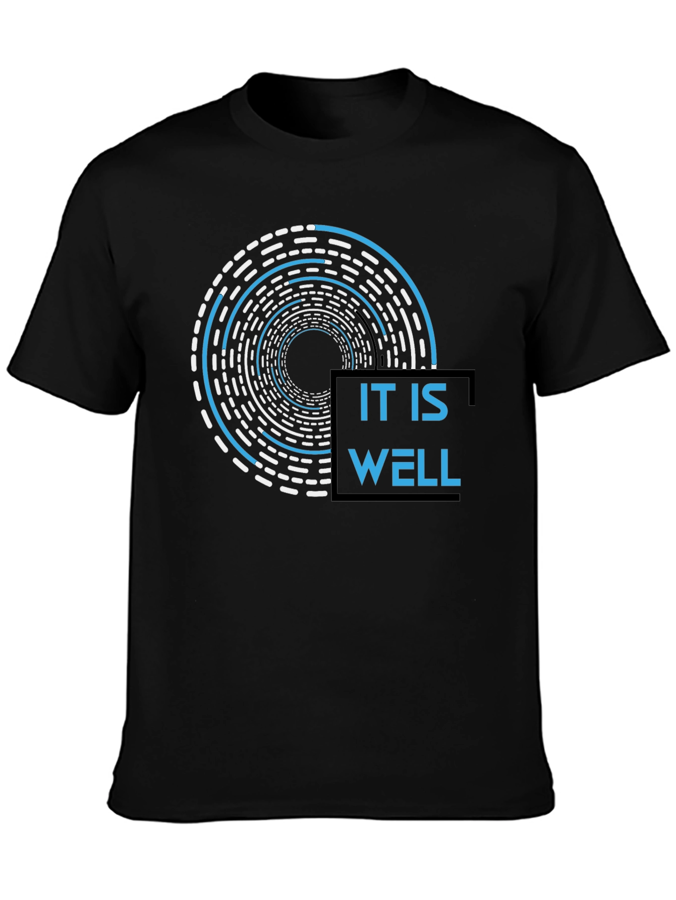 It Is Well T-Shirt - Abstract Design