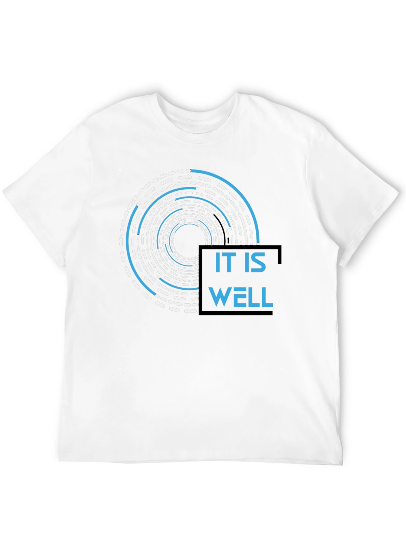 It Is Well T-Shirt - Abstract Design