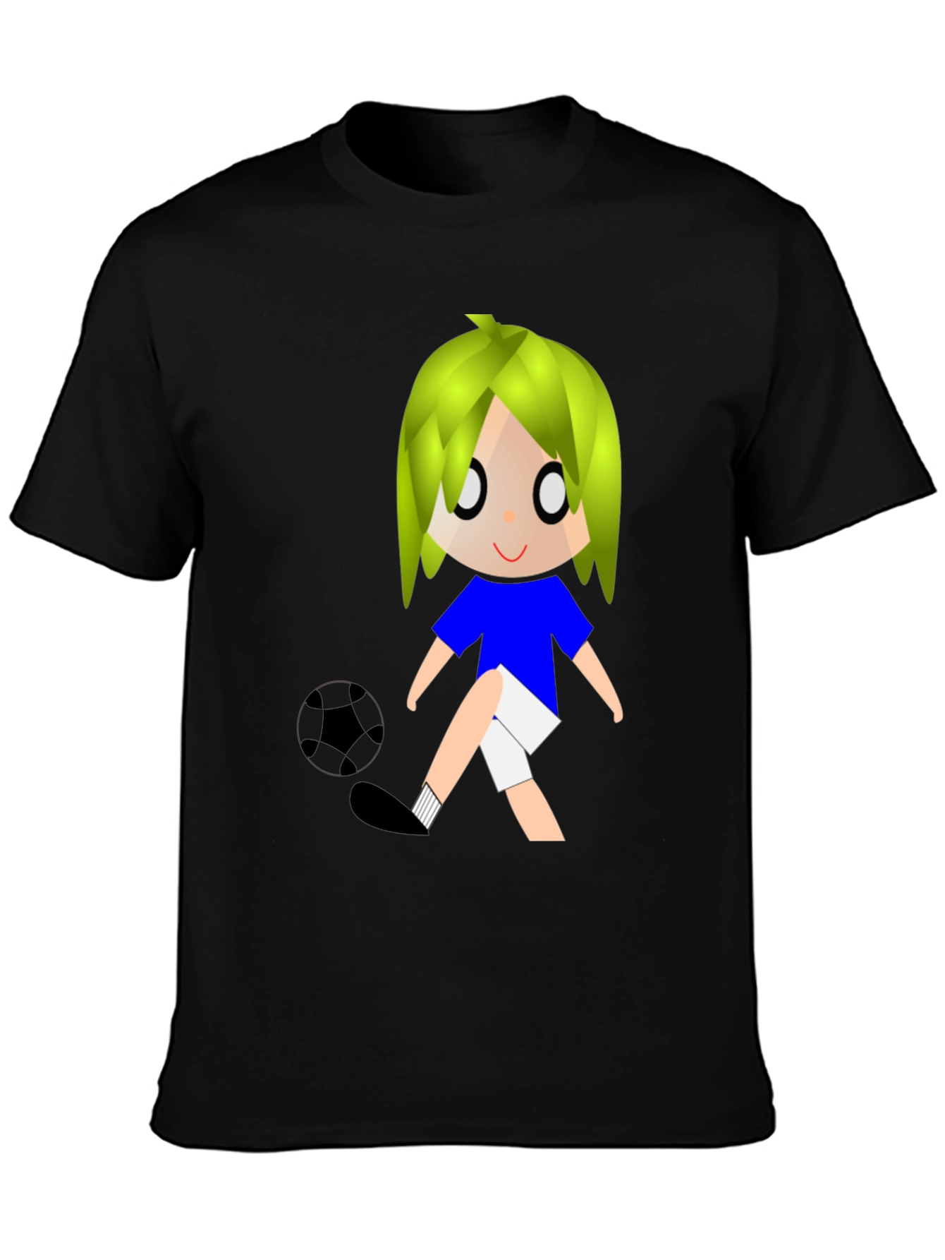 Cartoon Soccer Player T-Shirt