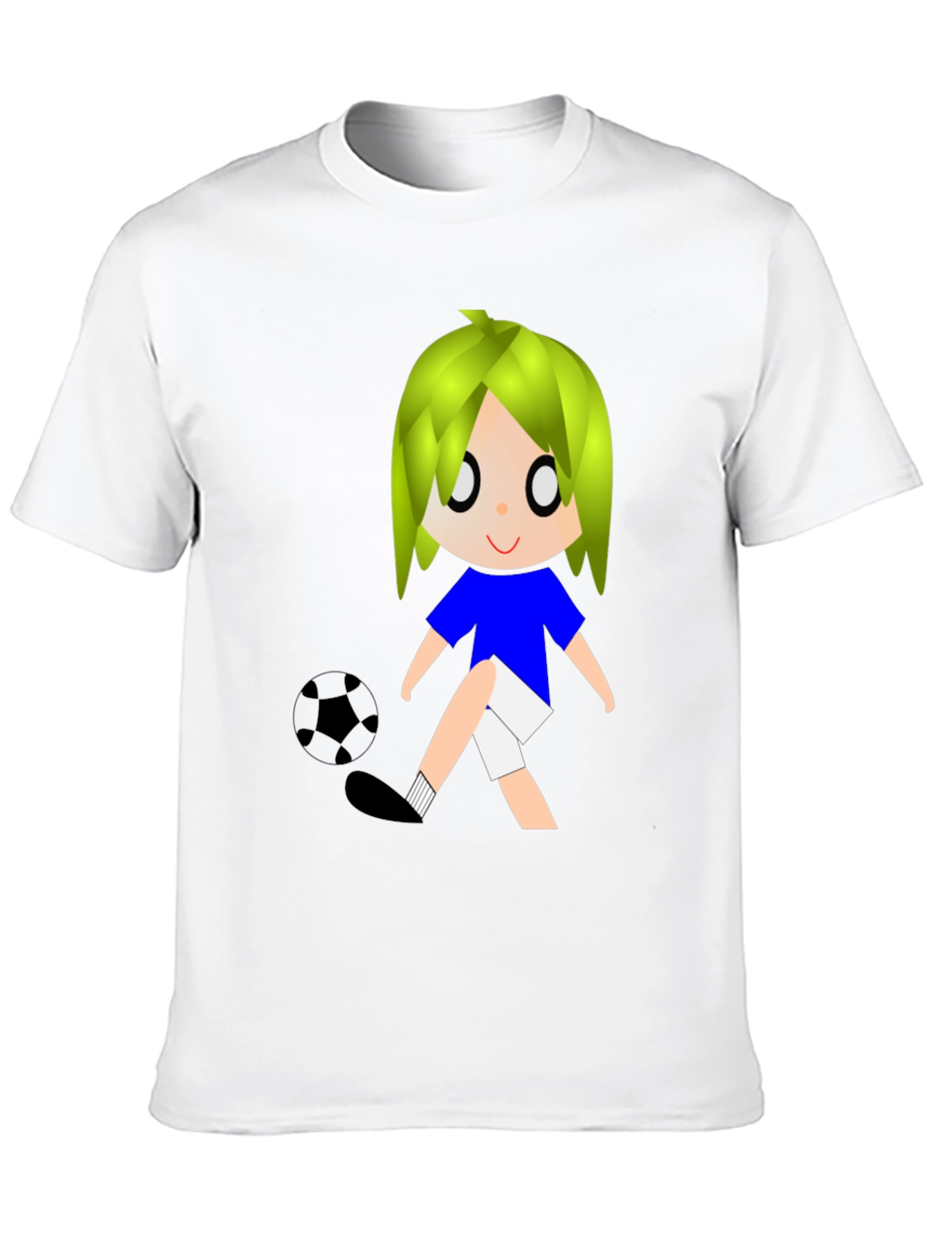Cartoon Soccer Player T-Shirt