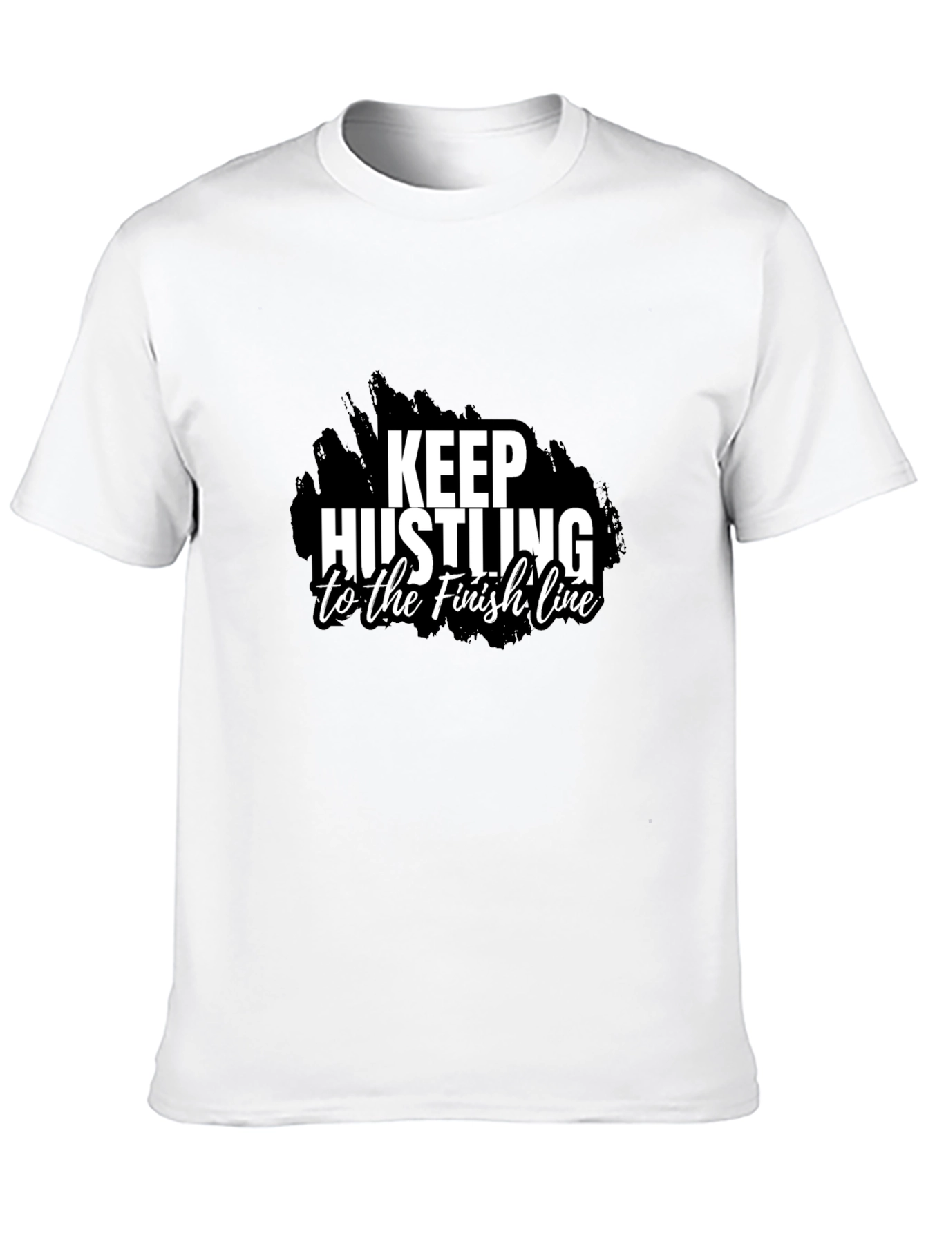 Keep Hustling T-Shirt Black Graphic Tee