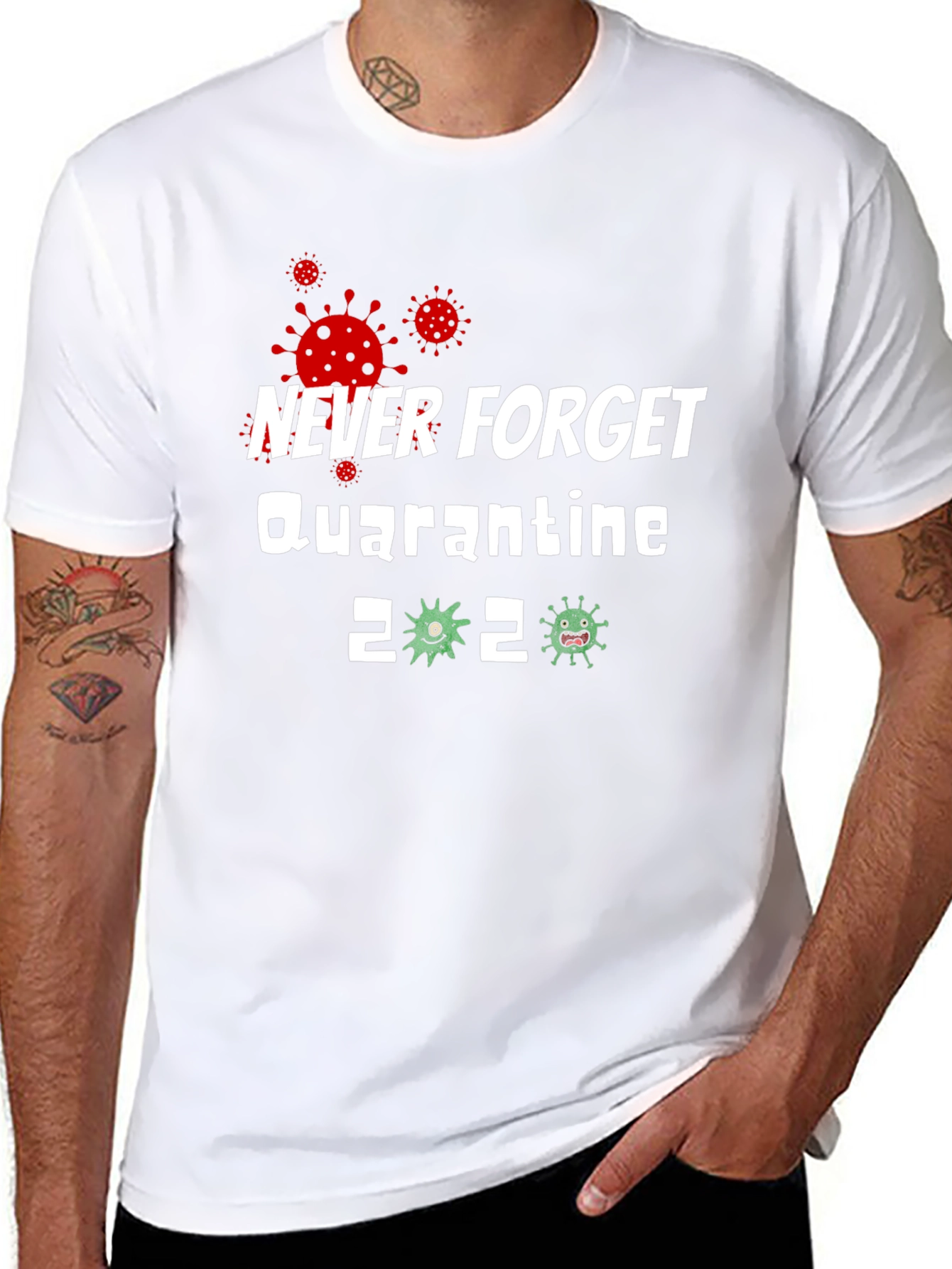 Never Forget Quarantine 2020 Graphic Tee