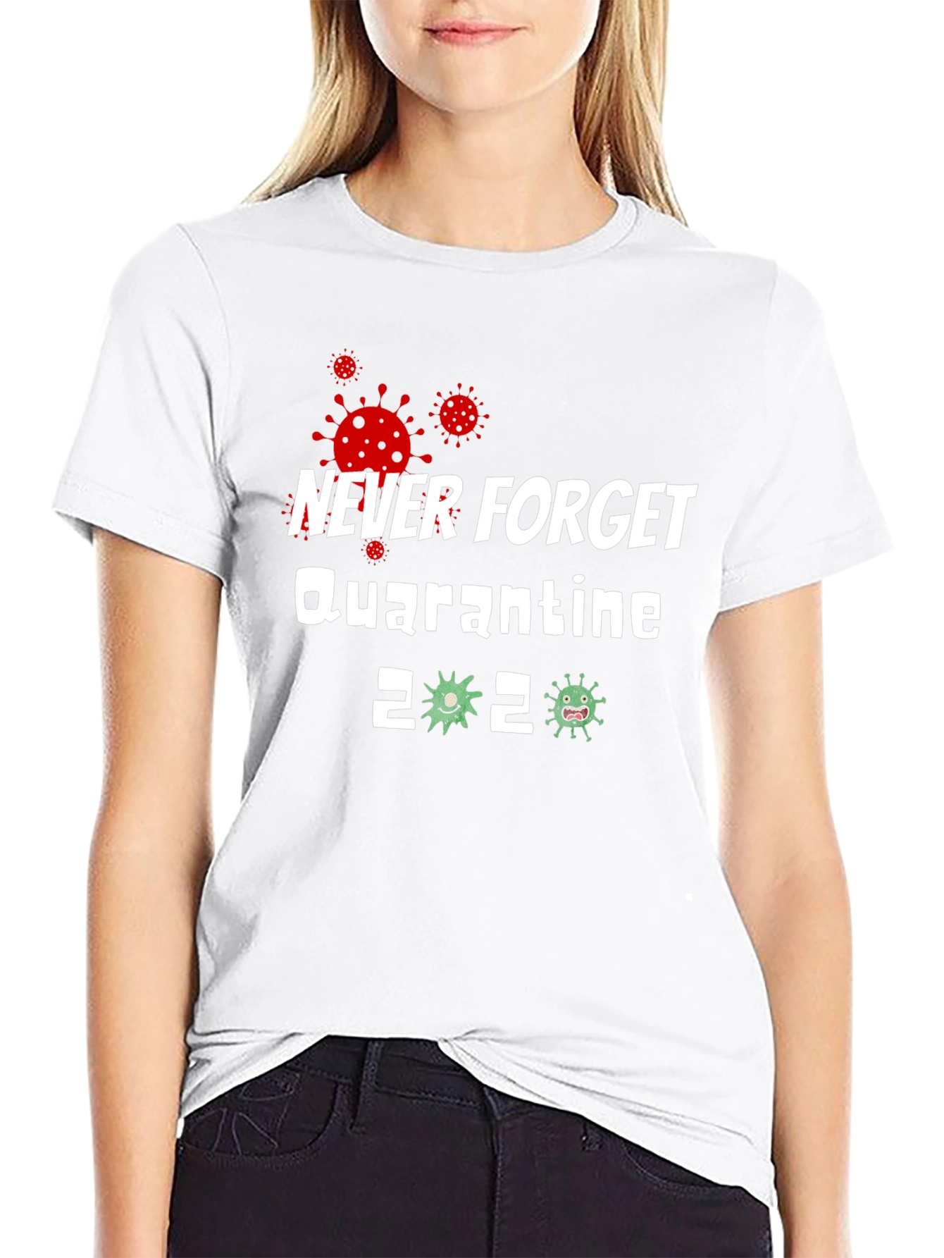 Never Forget Quarantine 2020 Graphic Tee