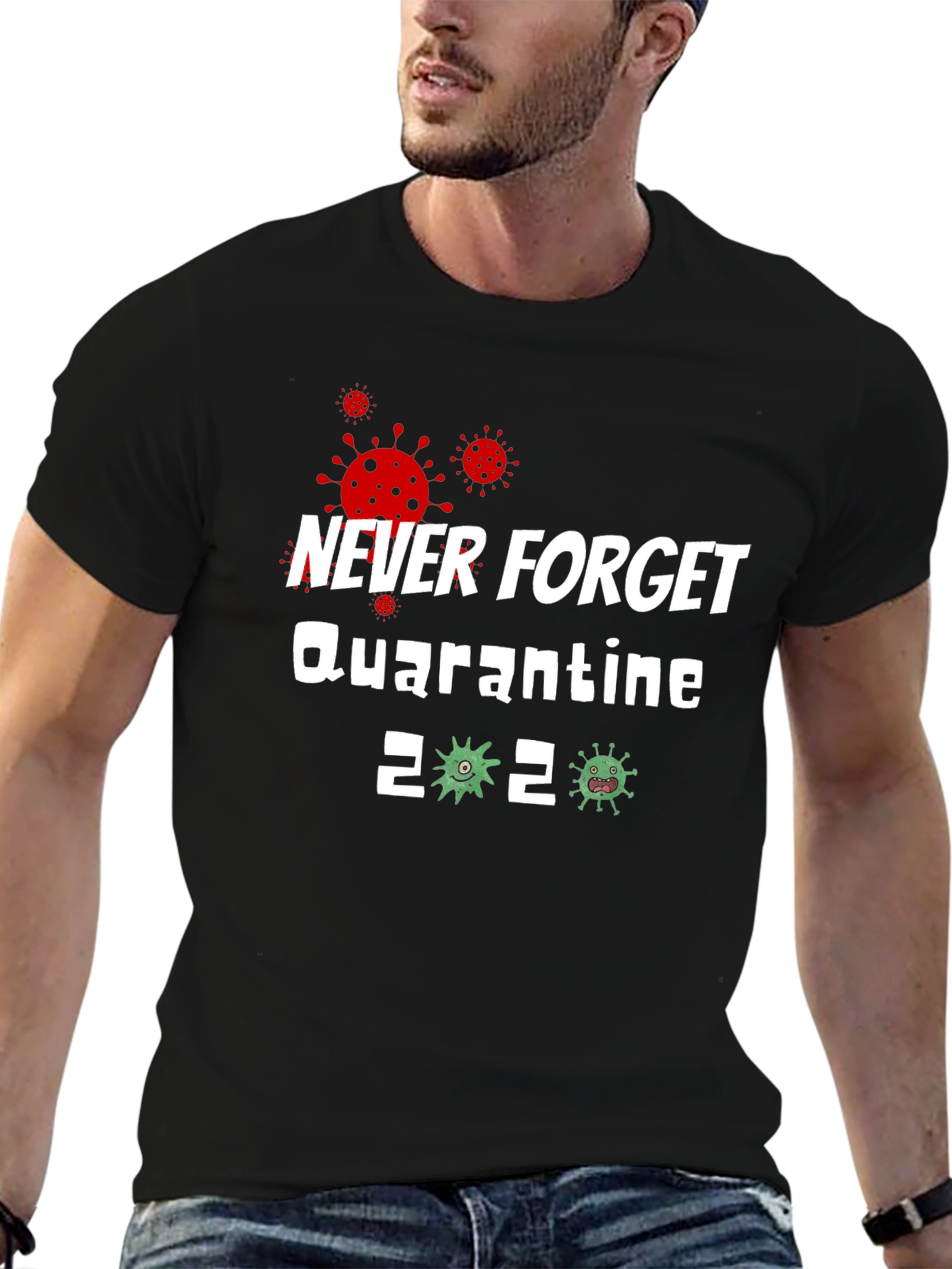Never Forget Quarantine 2020 Graphic Tee
