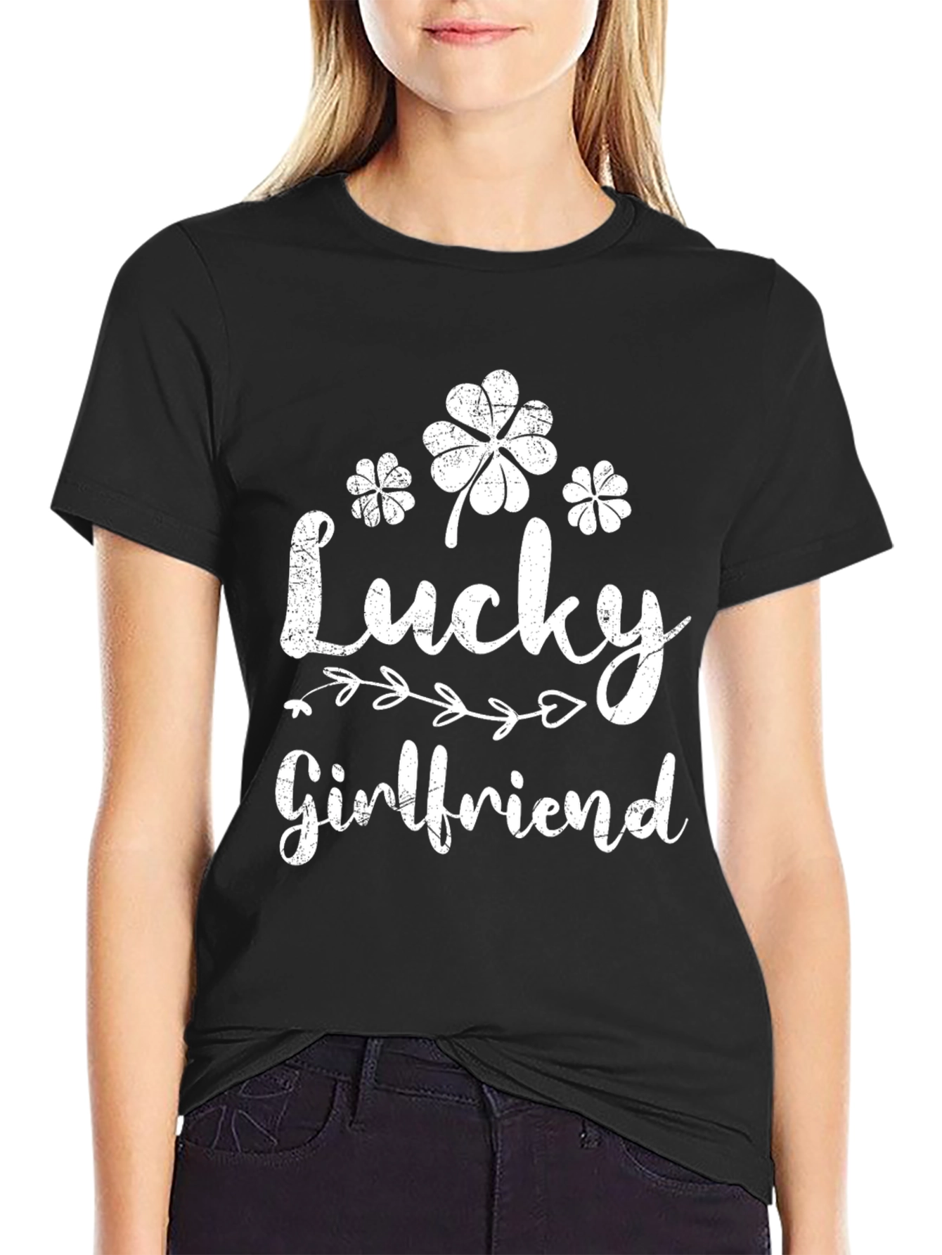 Lucky Girlfriend St. Patricks Day T-Shirt