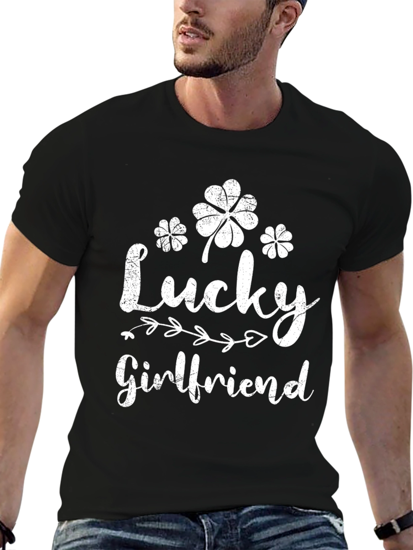 Lucky Girlfriend St. Patricks Day T-Shirt