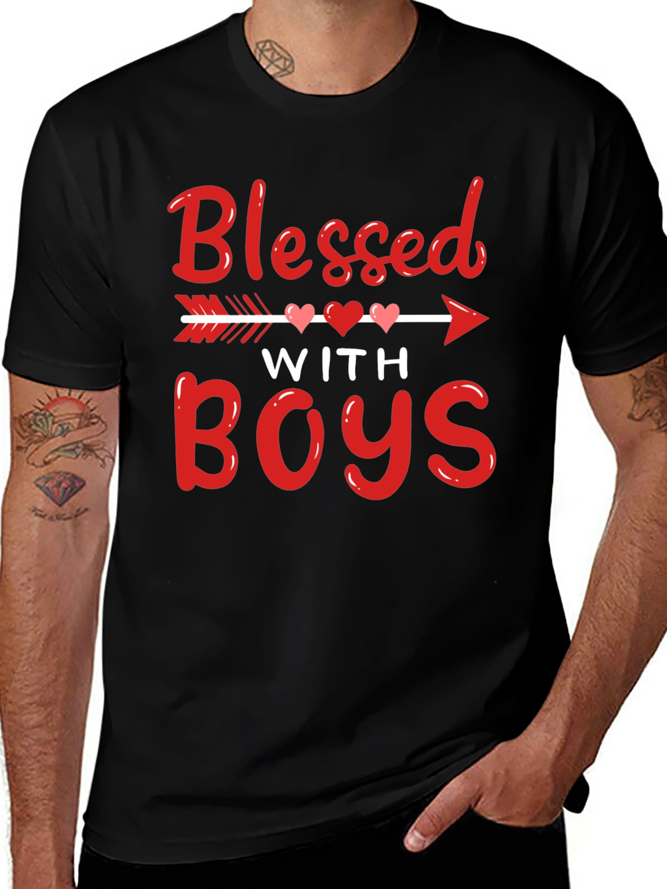 Blessed with Boys T-Shirt