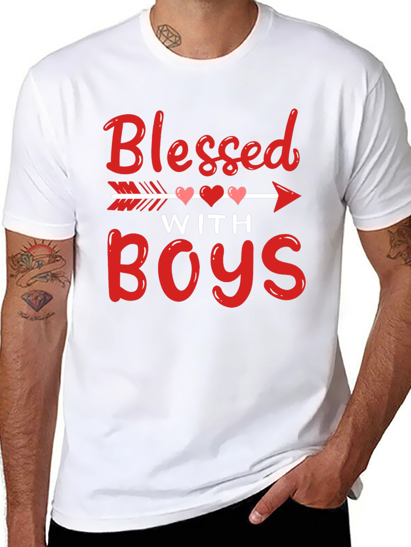 Blessed with Boys T-Shirt