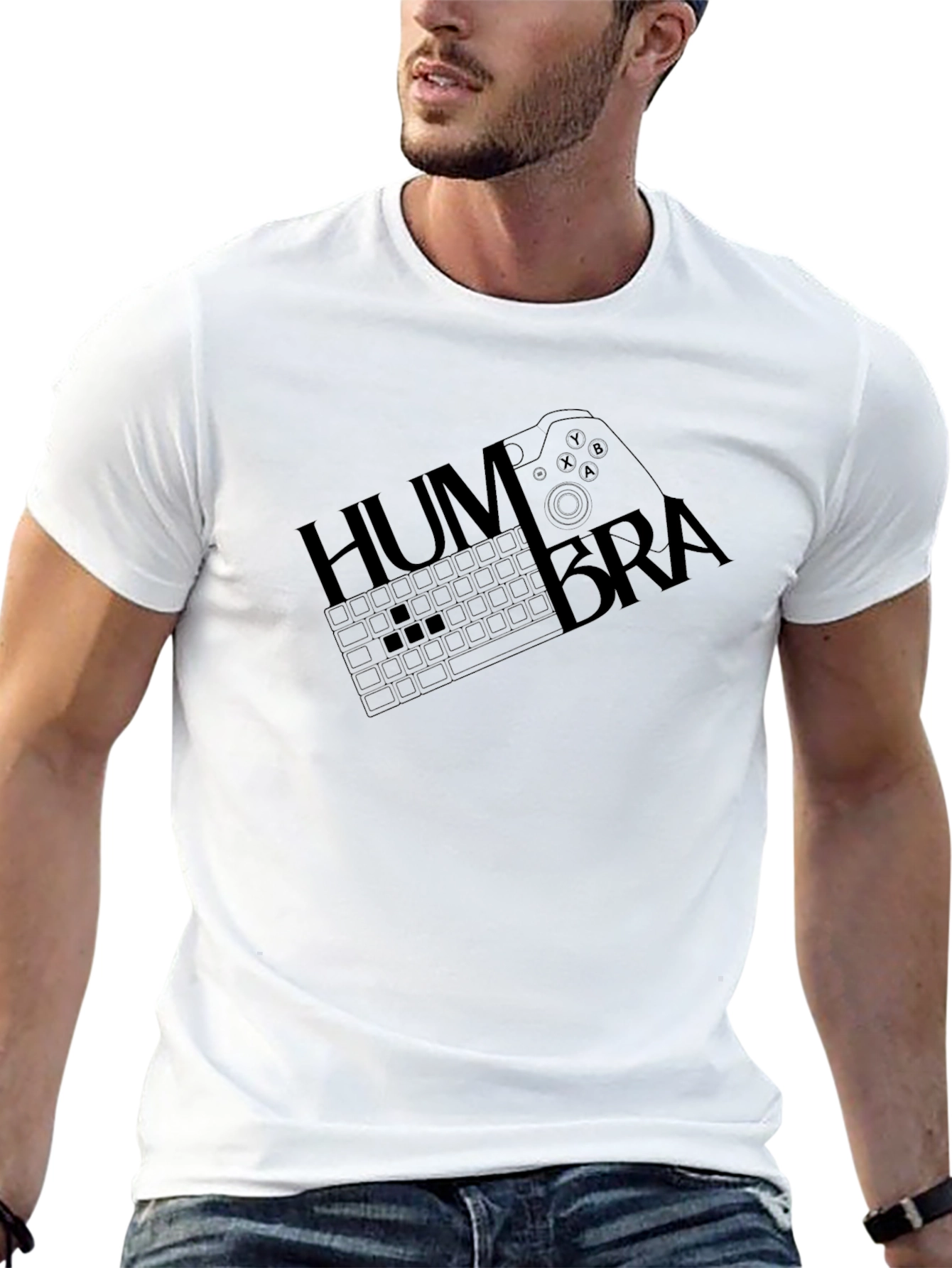 Humbra Gamer T-Shirt - Keyboard Controller Design
