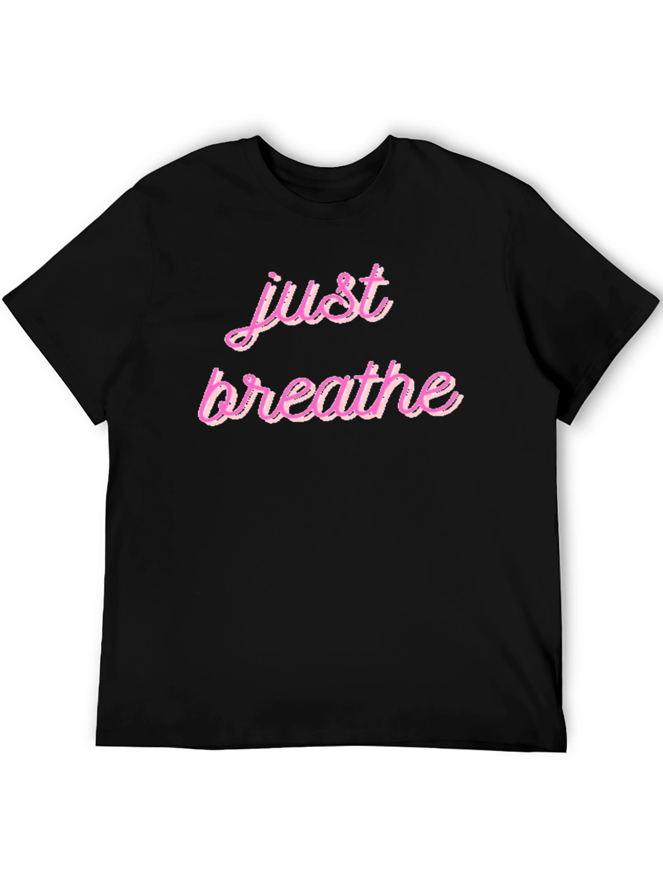 Just Breathe Graphic Tee - Relaxed Fit