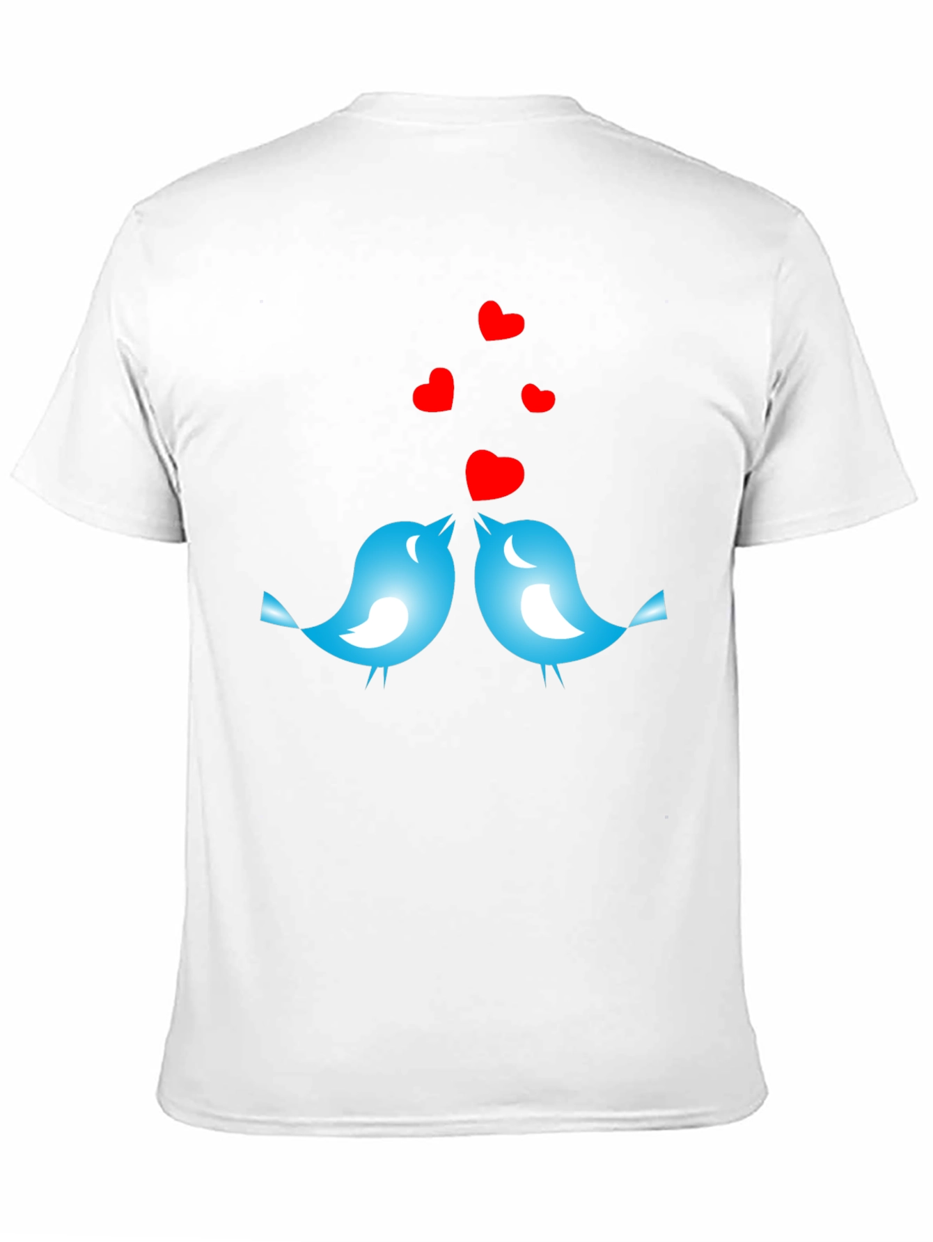 Love Birds Graphic Tee - Black T-Shirt