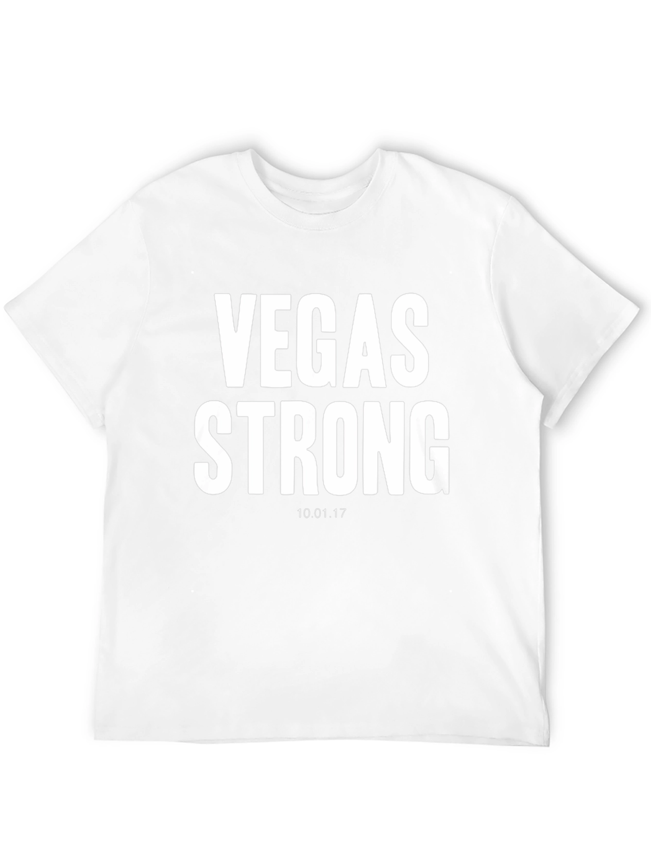 Vegas Strong T-Shirt - Black Short Sleeve