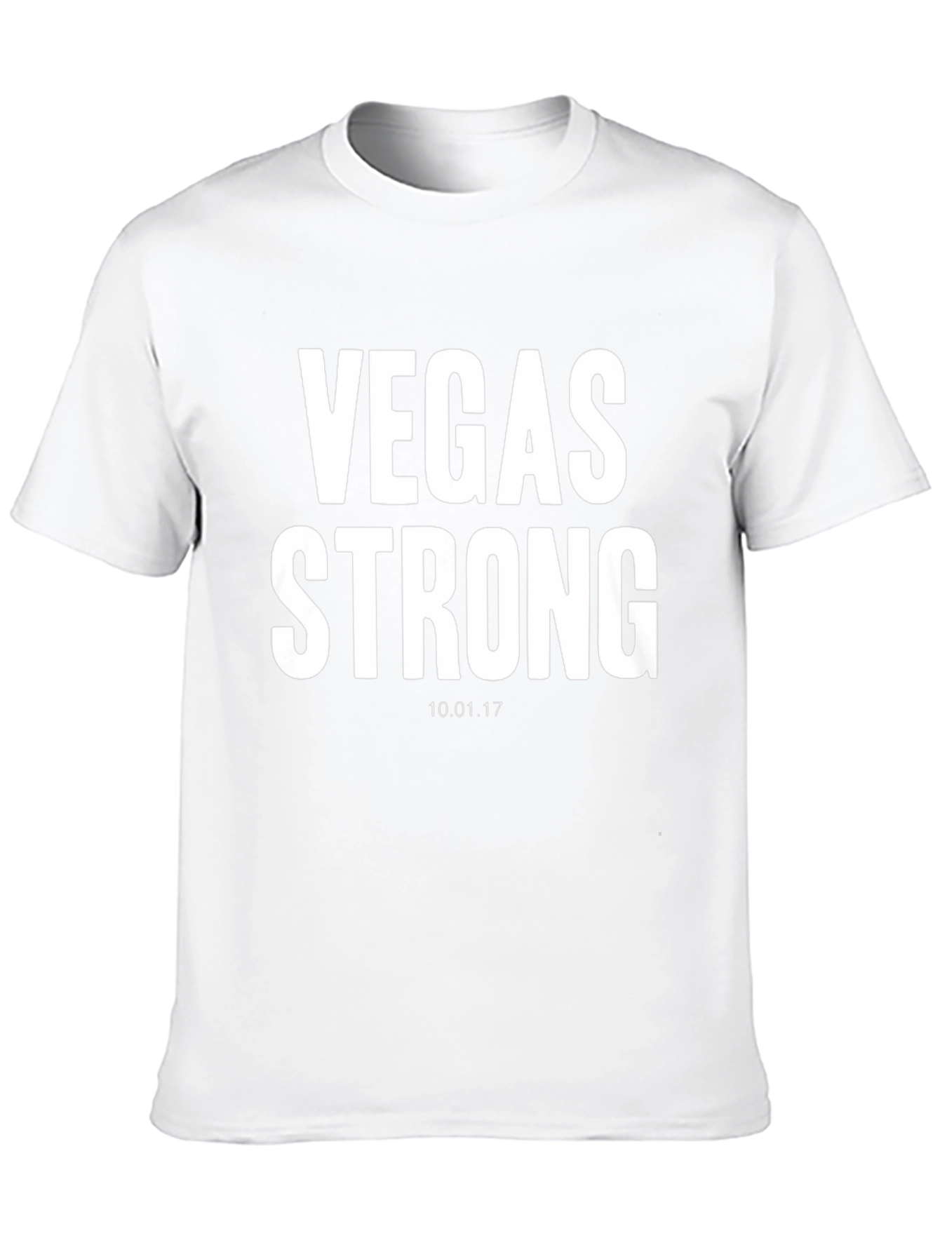 Vegas Strong T-Shirt - Black Short Sleeve