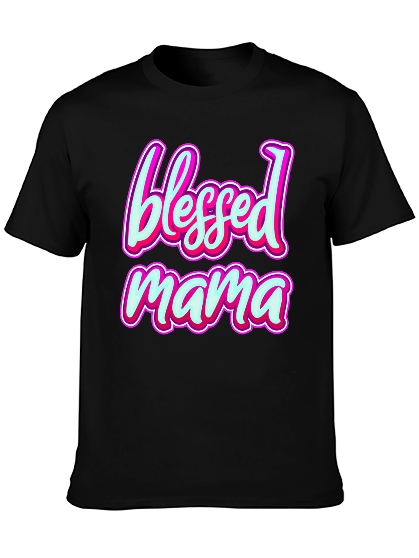 Blessed Mama T-Shirt - Stylish Mothers Day Gift