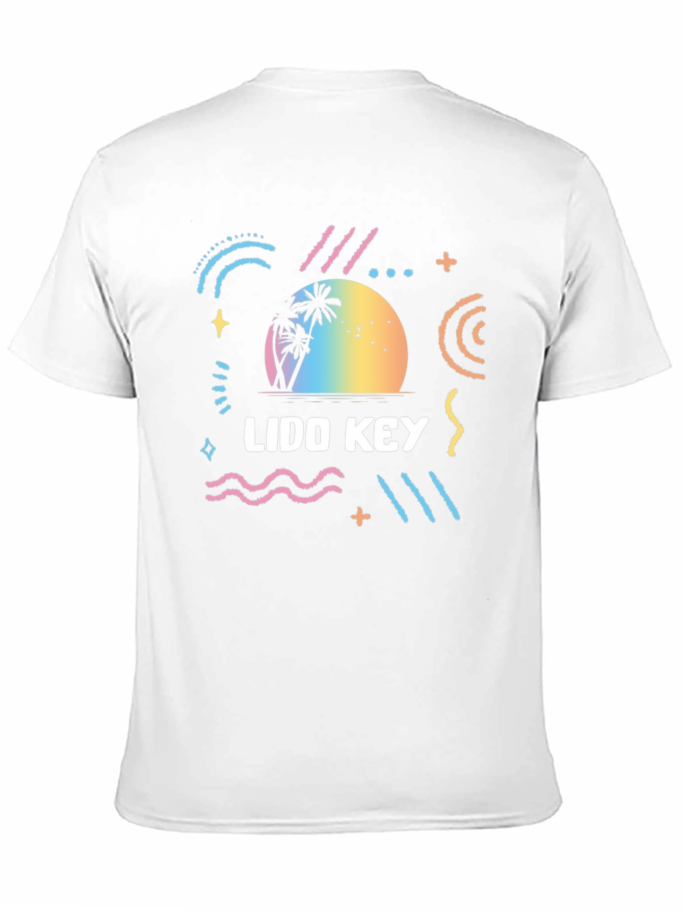 Lido Key Graphic Tee - Retro Beach Vibes