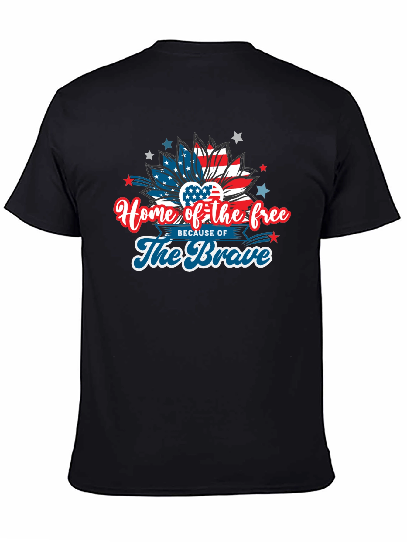 Home of the Free Patriotic Graphic Tee