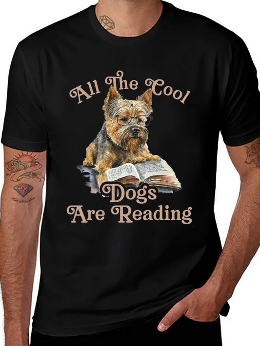 Cool Dogs Reading T-Shirt