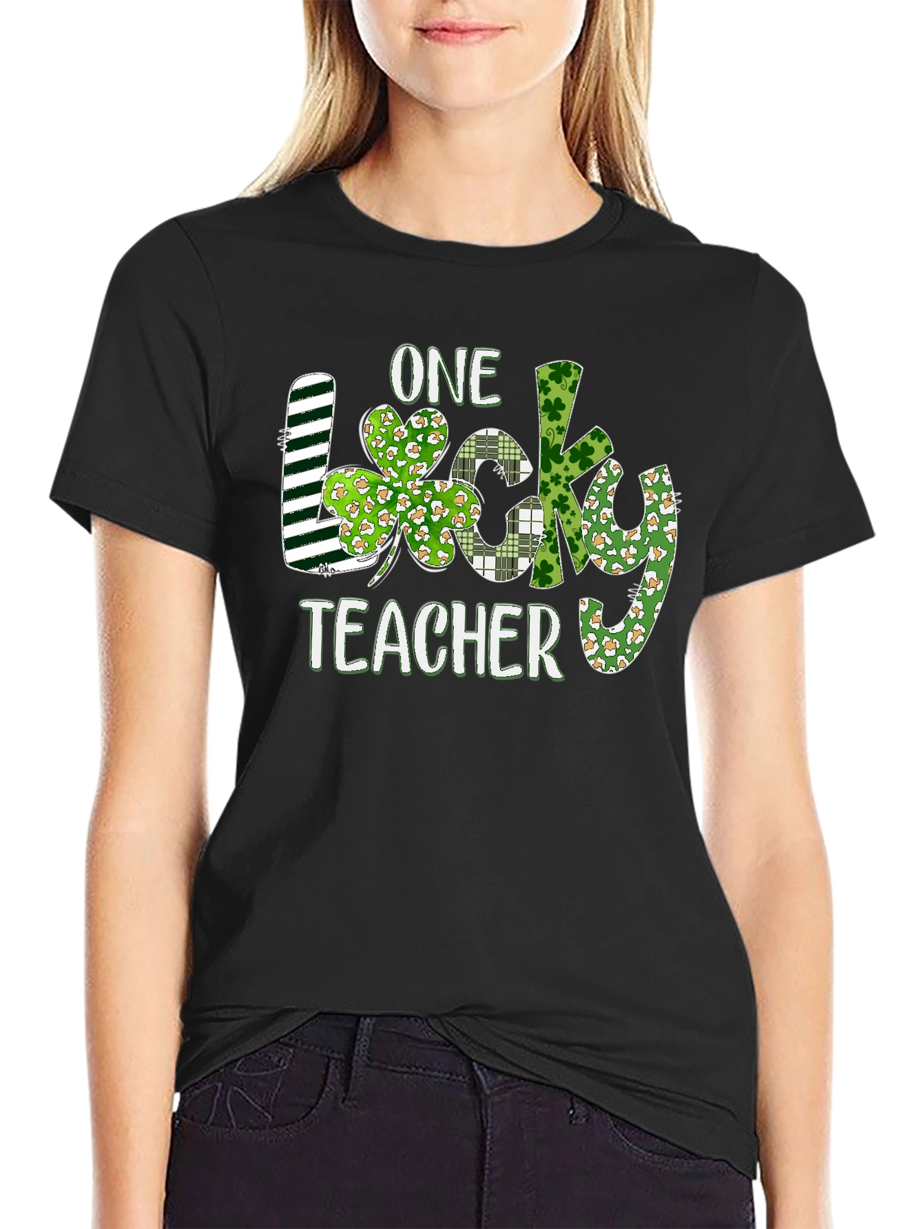 One Lucky Teacher St. Patricks Day T-Shirt