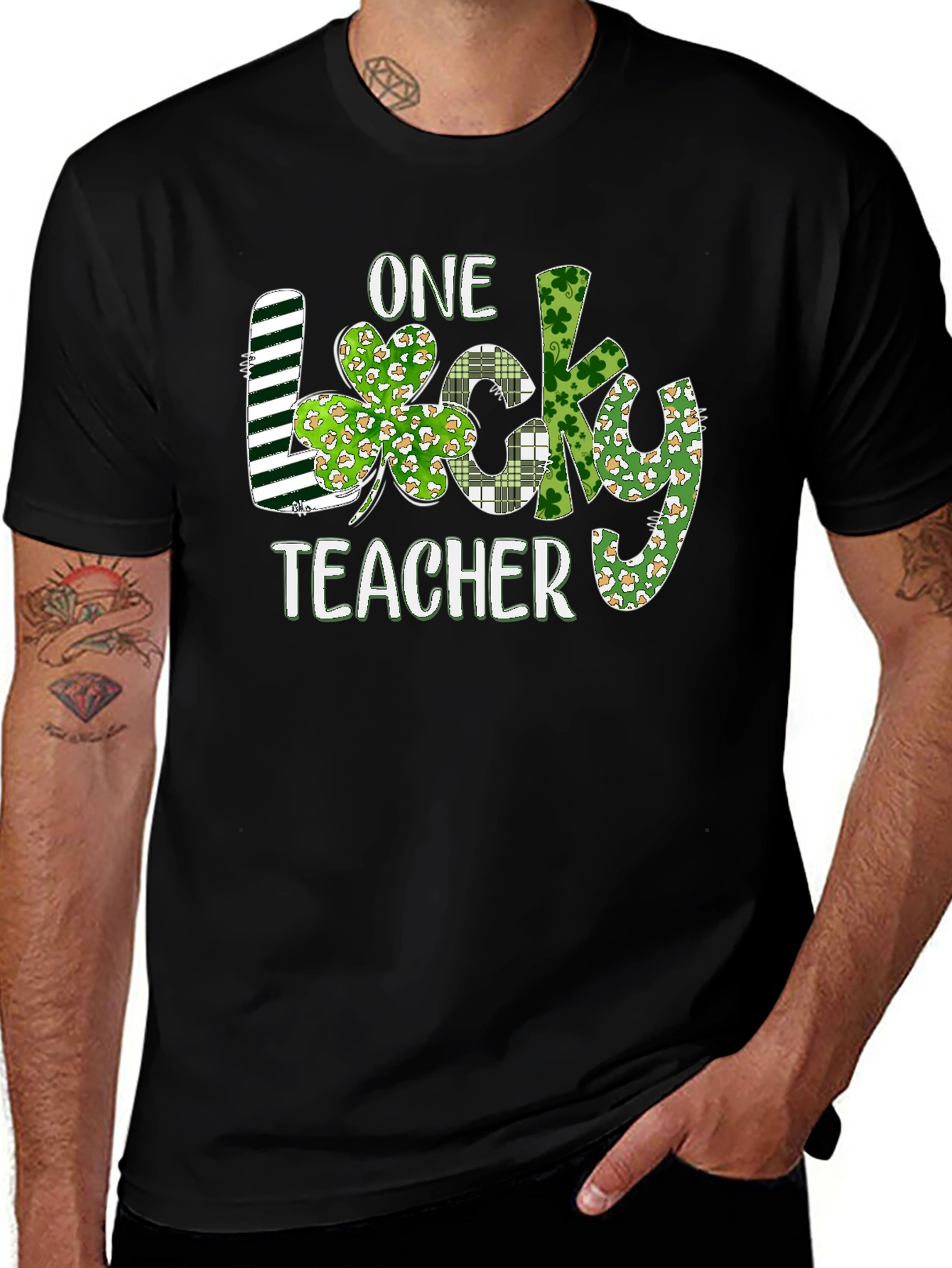 One Lucky Teacher St. Patricks Day T-Shirt