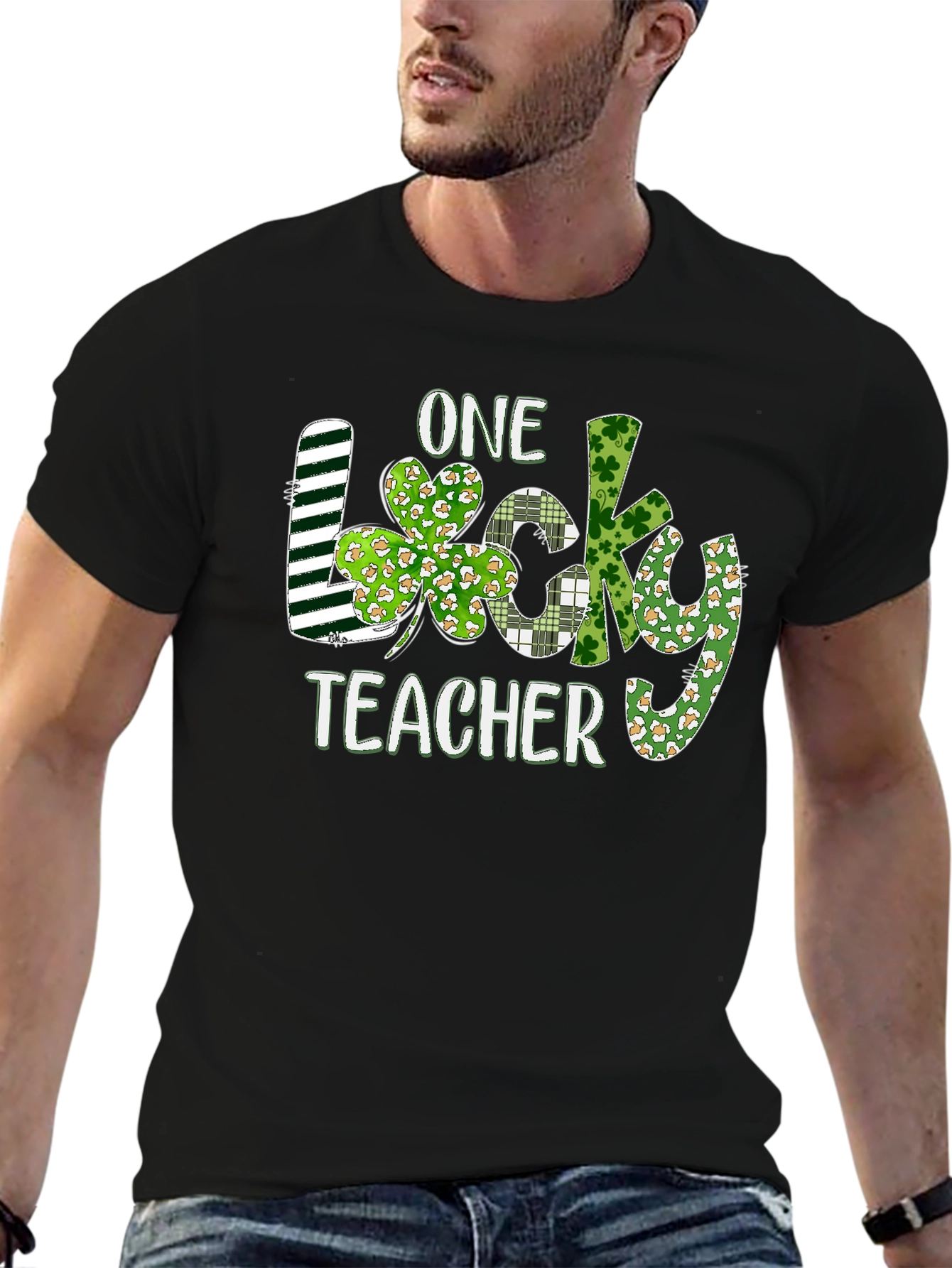 One Lucky Teacher St. Patricks Day T-Shirt