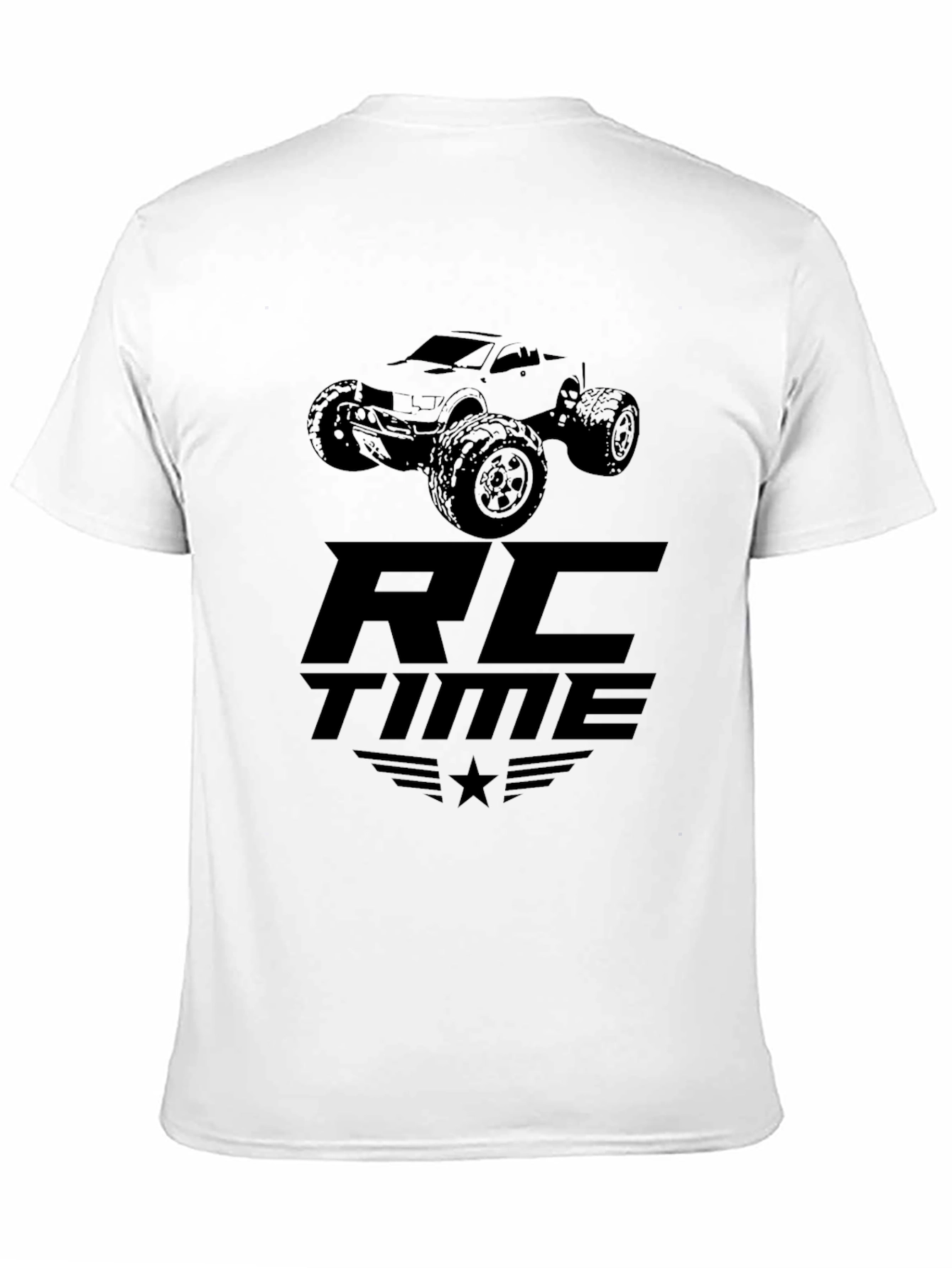 RC Time Black Graphic T-Shirt