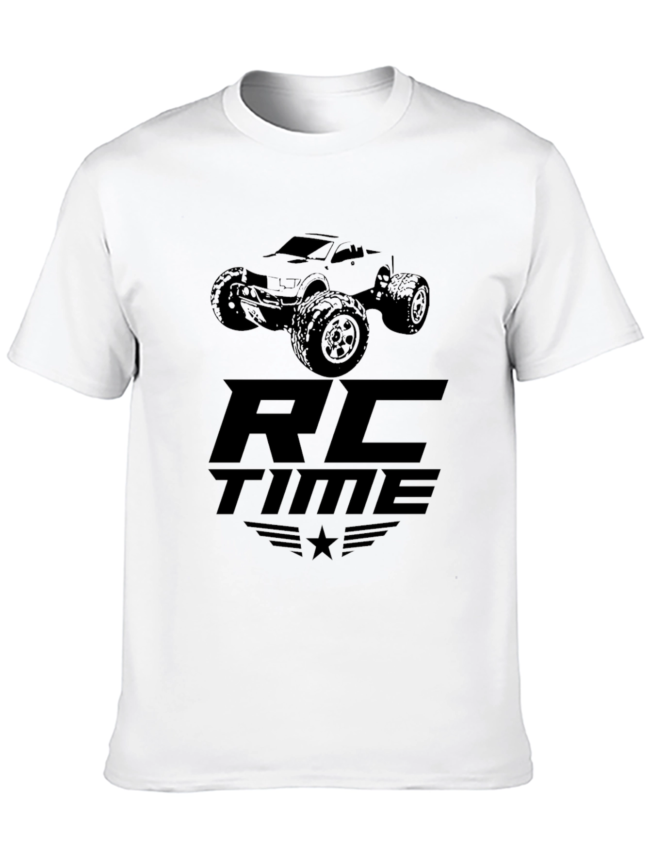 RC Time Black Graphic T-Shirt