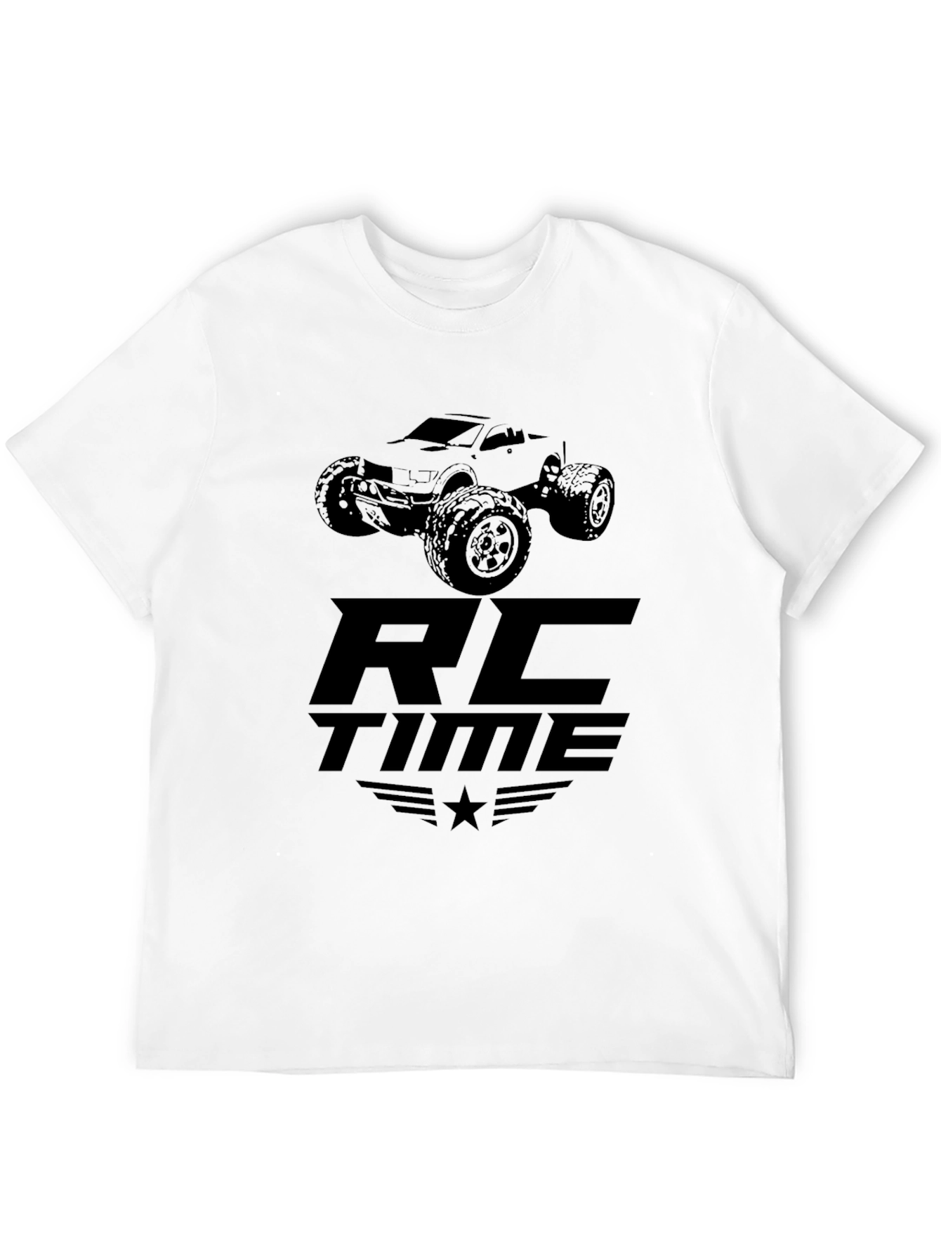 RC Time Black Graphic T-Shirt