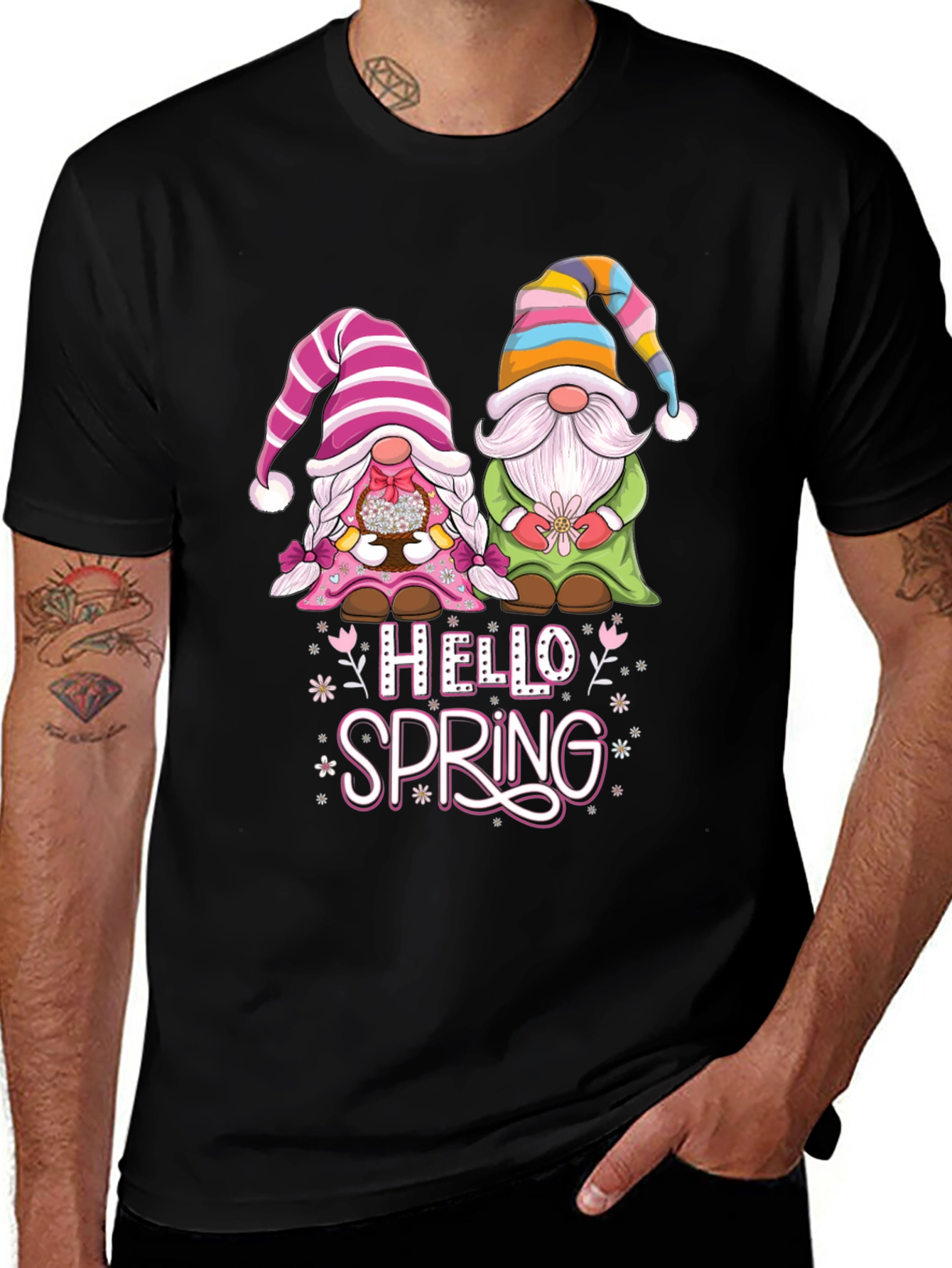 Hello Spring Gnome T-Shirt