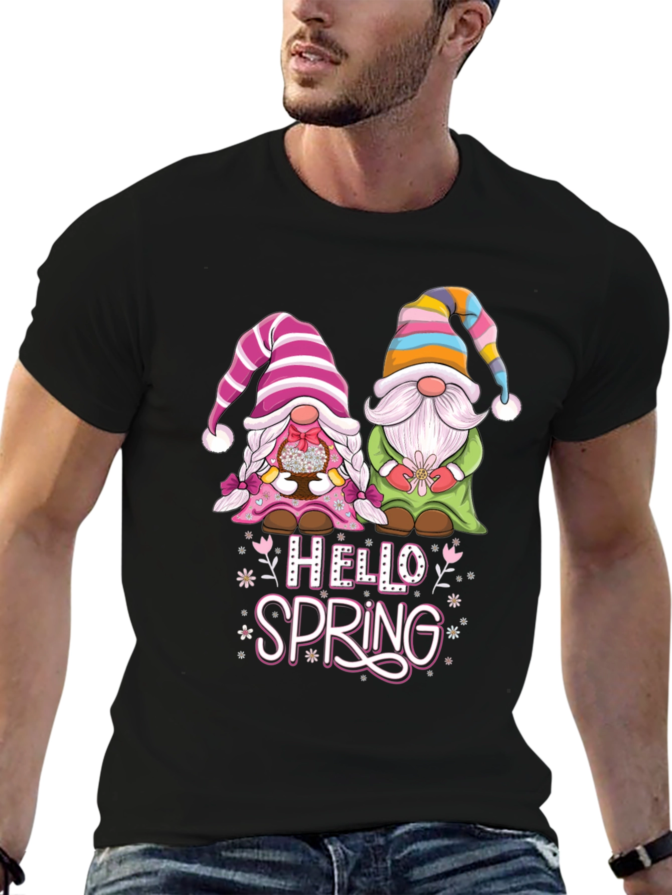 Hello Spring Gnome T-Shirt