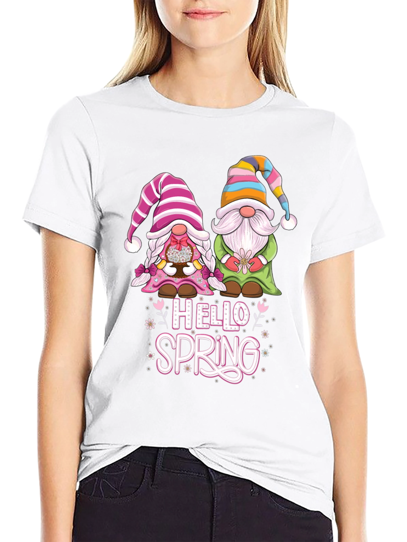 Hello Spring Gnome T-Shirt