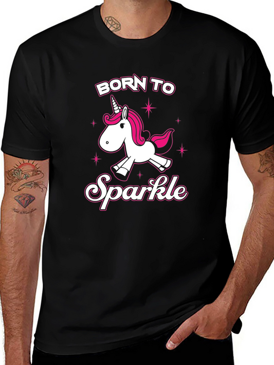 Born to Sparkle Unicorn Graphic Tee
