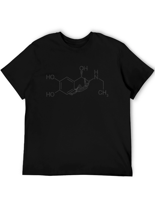 Climbing Molecule T-Shirt - Black