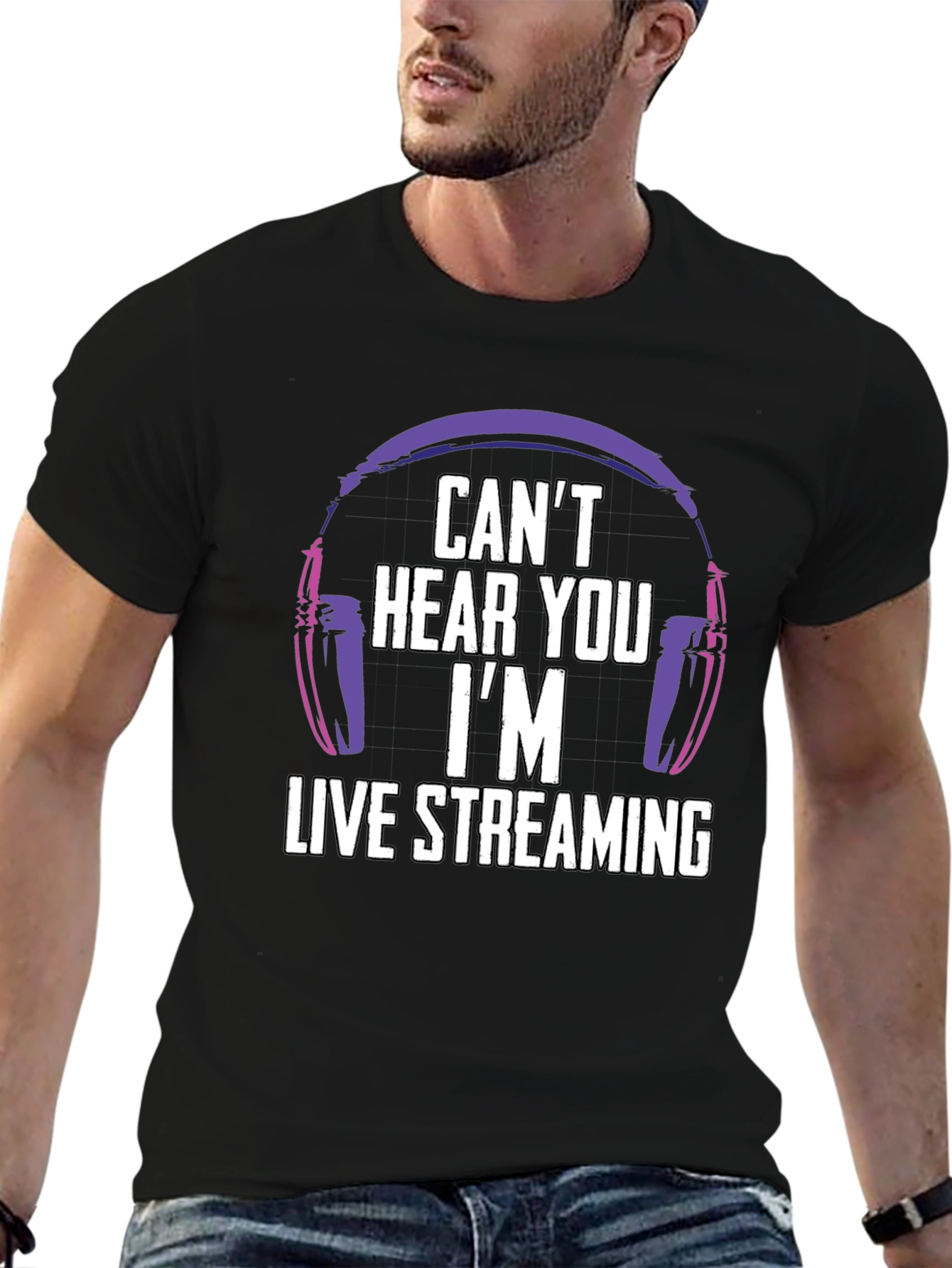 Cant Hear You Im Live Streaming T-Shirt