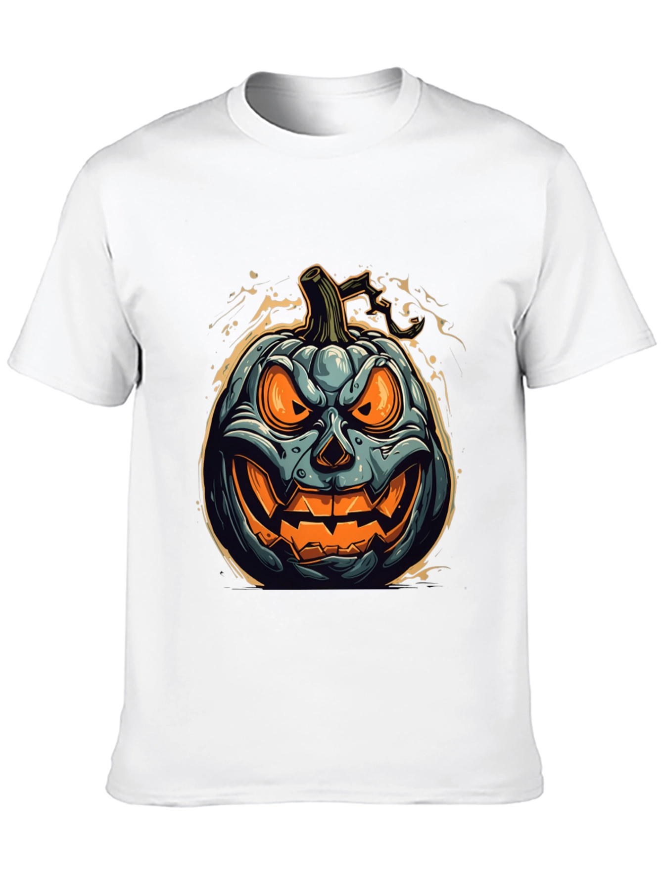 Halloween Pumpkin Graphic Tee - Spooky Season