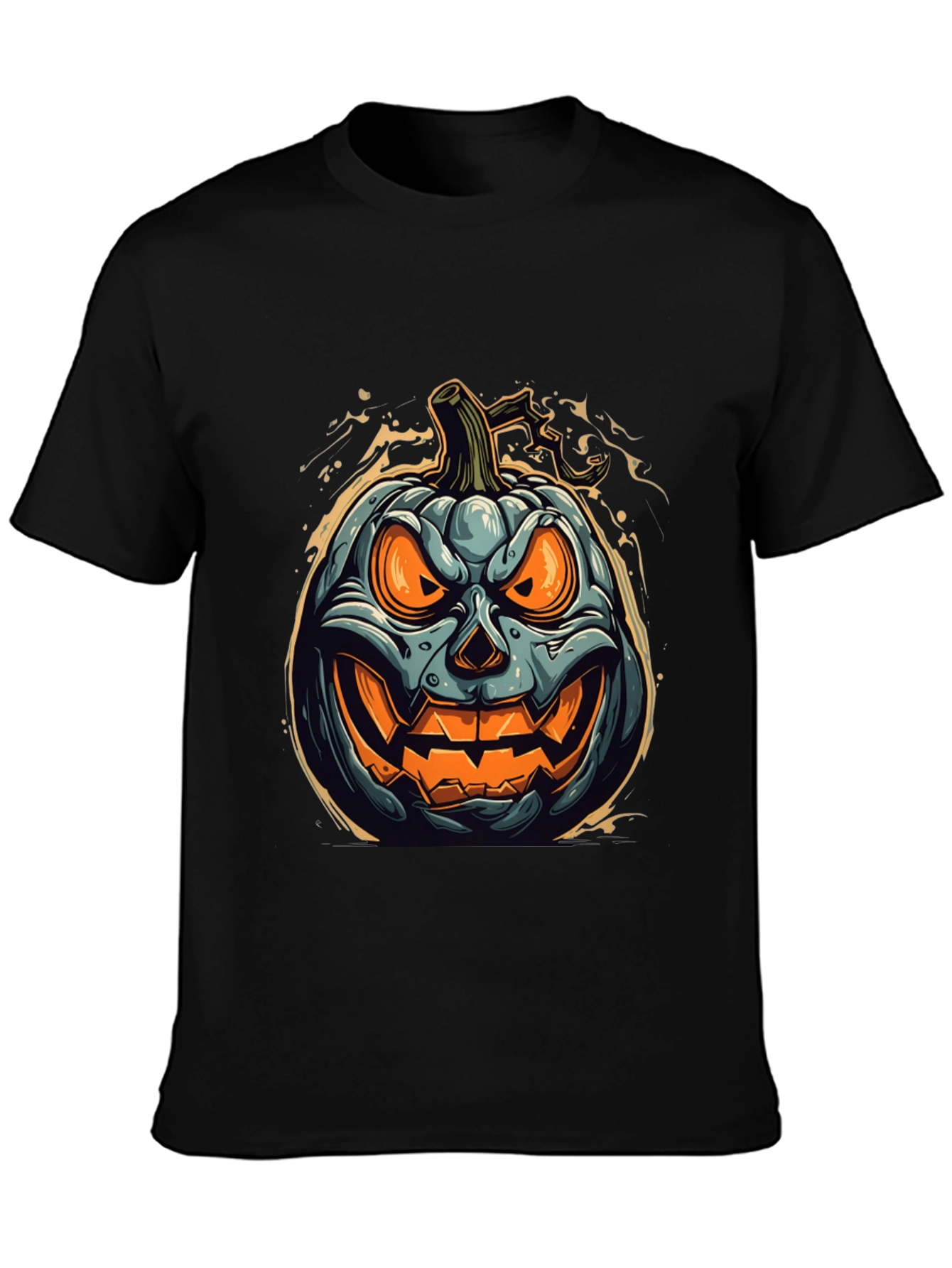 Halloween Pumpkin Graphic Tee - Spooky Season