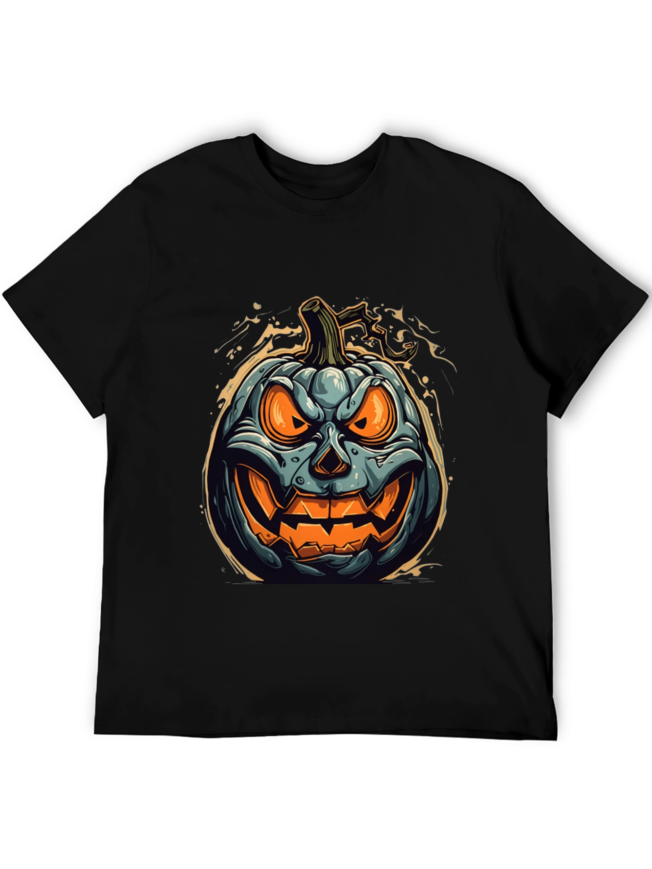 Halloween Pumpkin Graphic Tee - Spooky Season