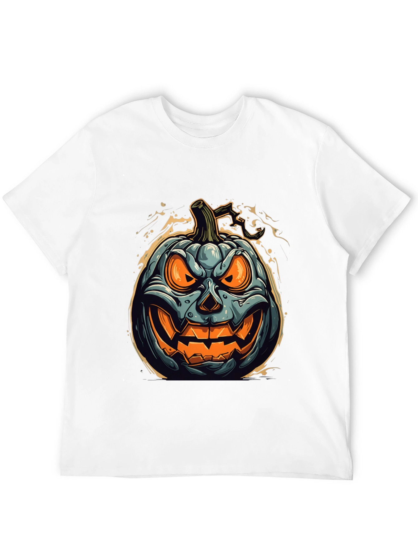 Halloween Pumpkin Graphic Tee - Spooky Season
