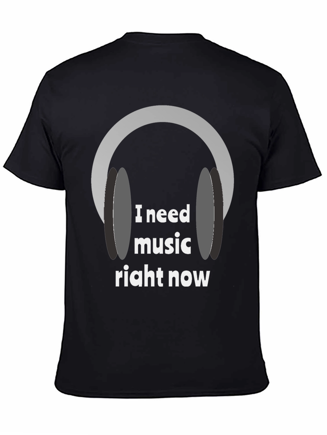 I Need Music Right Now Graphic Tee