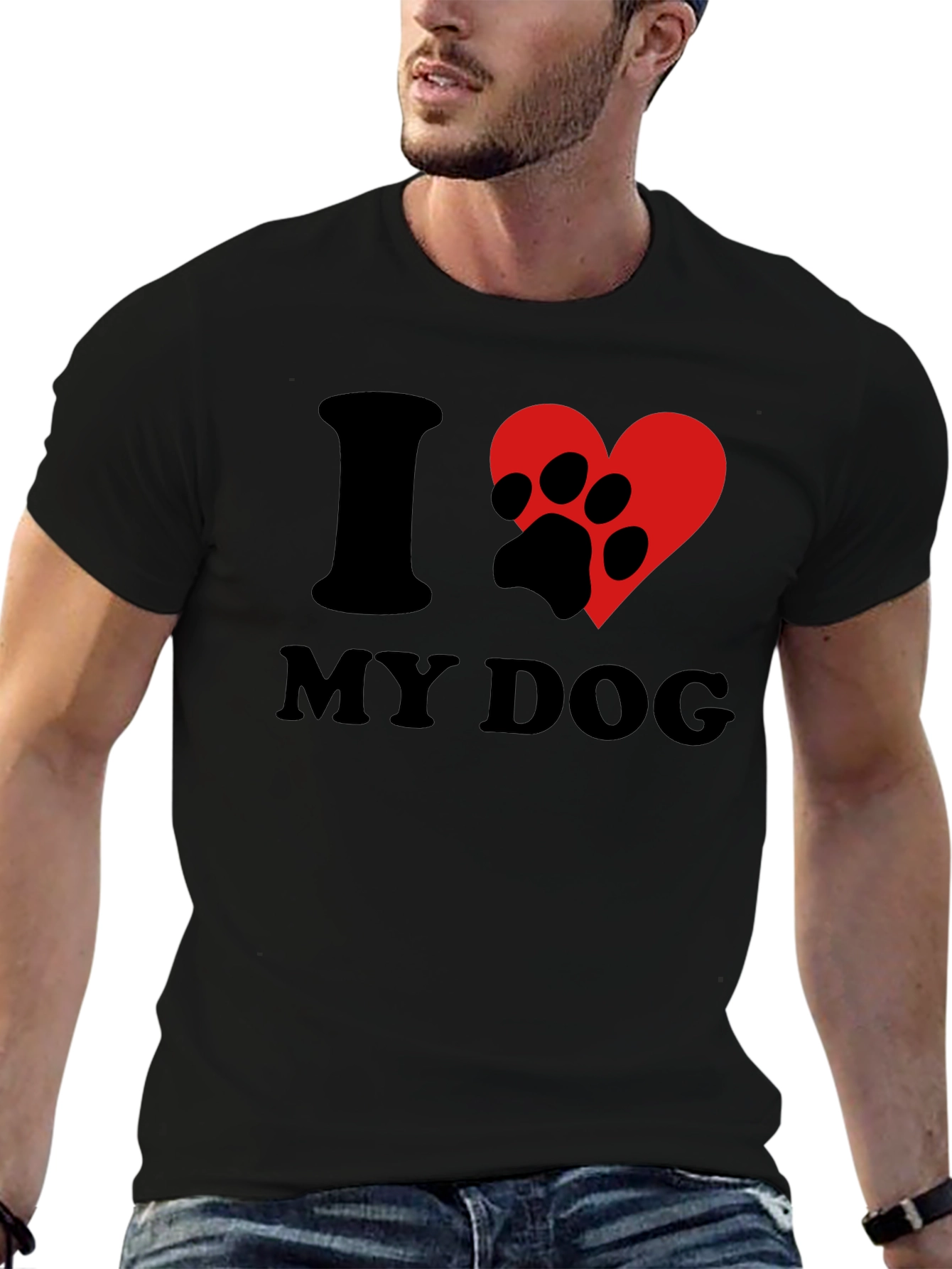 I Heart My Dog T-Shirt - Pet Lover Tee