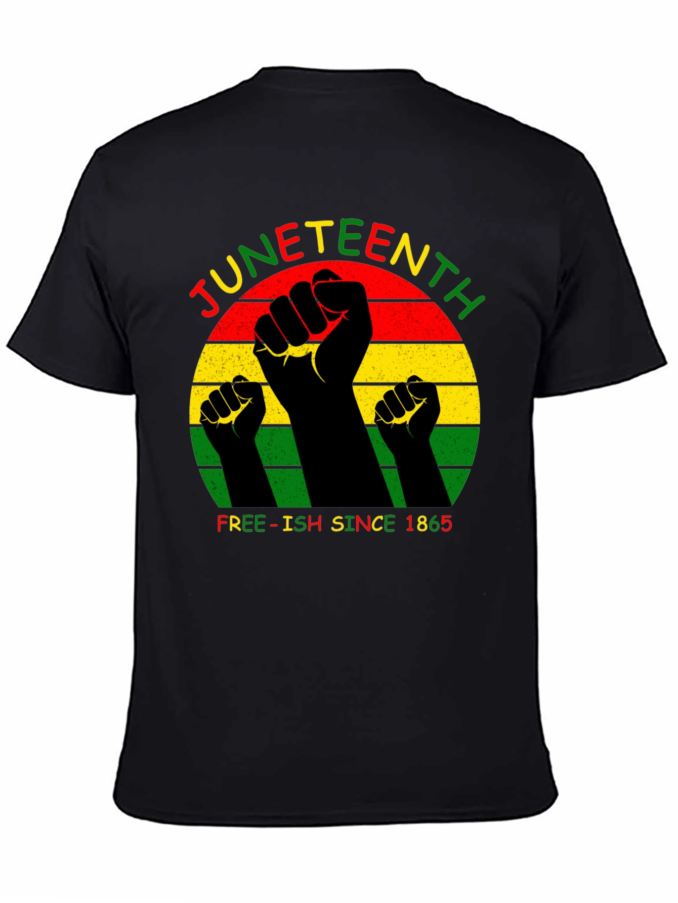 Juneteenth Black Power Fist T-Shirt