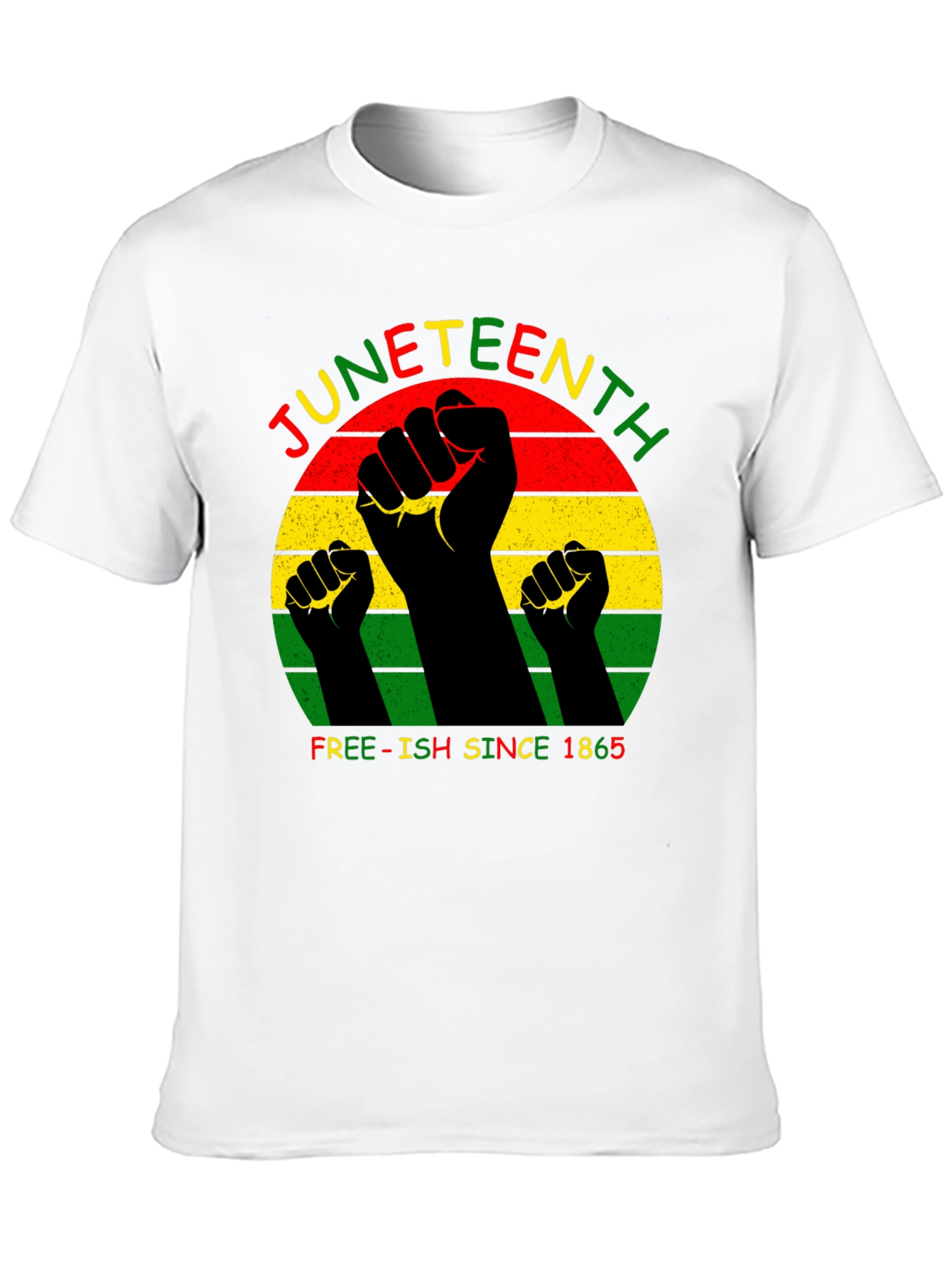 Juneteenth Black Power Fist T-Shirt