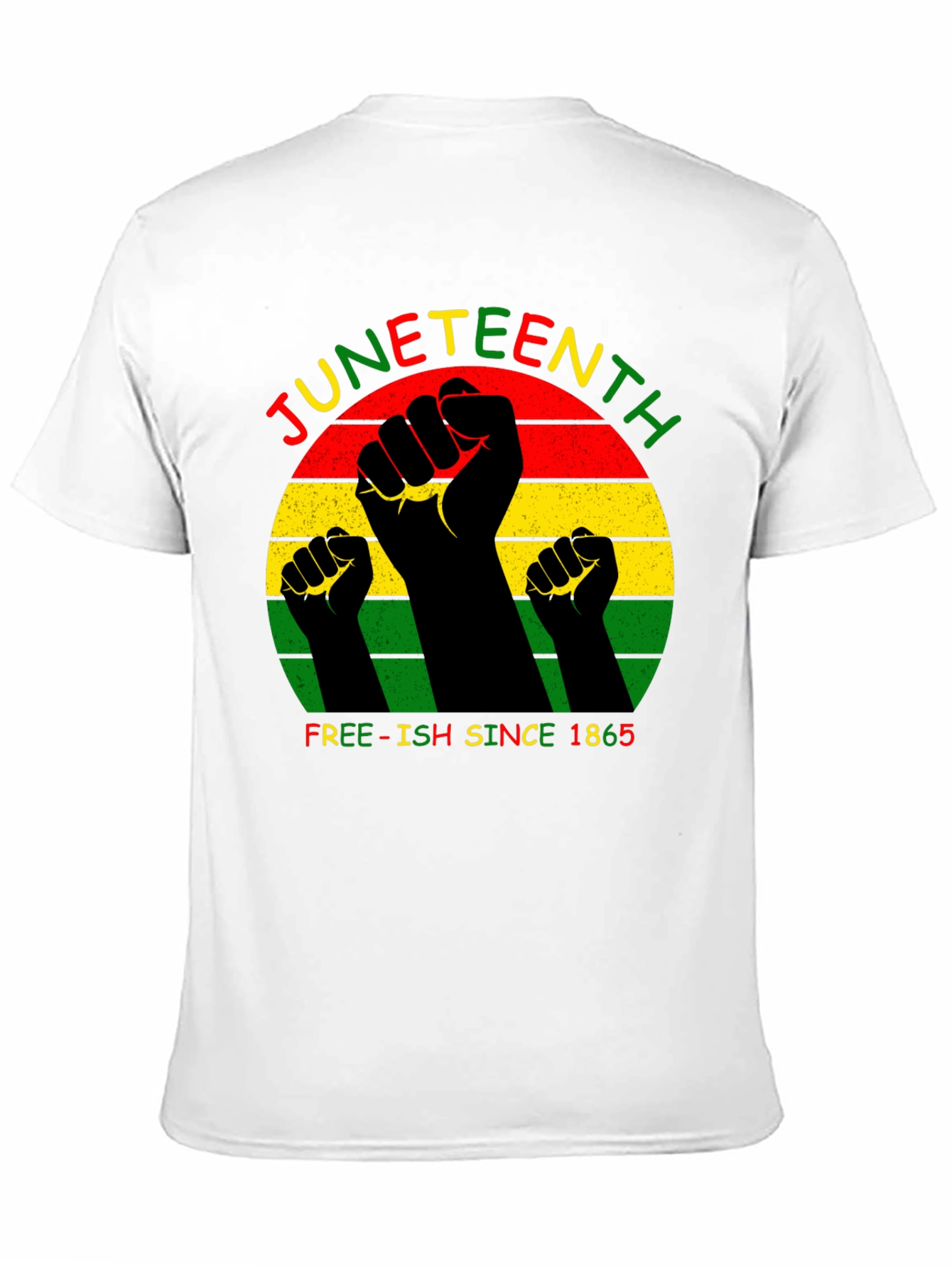 Juneteenth Black Power Fist T-Shirt